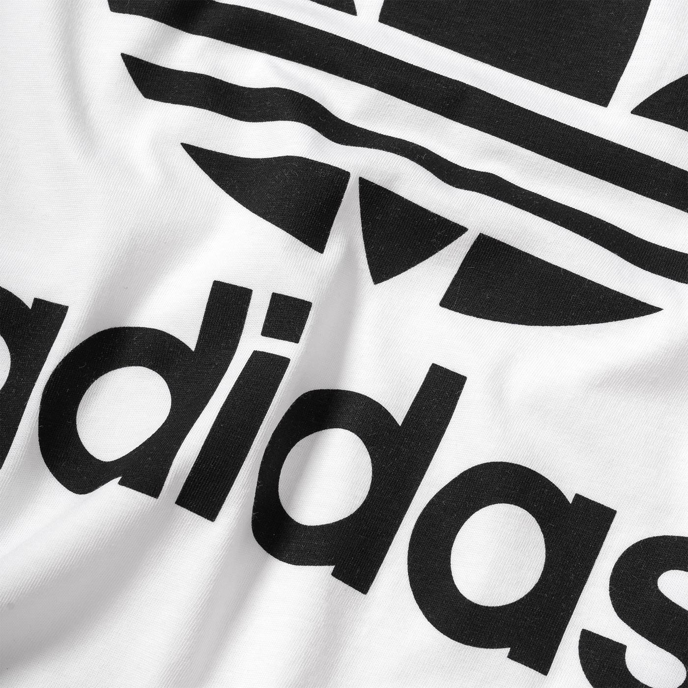 Adidas Originals Trefoil Tee White/Black - DV2904