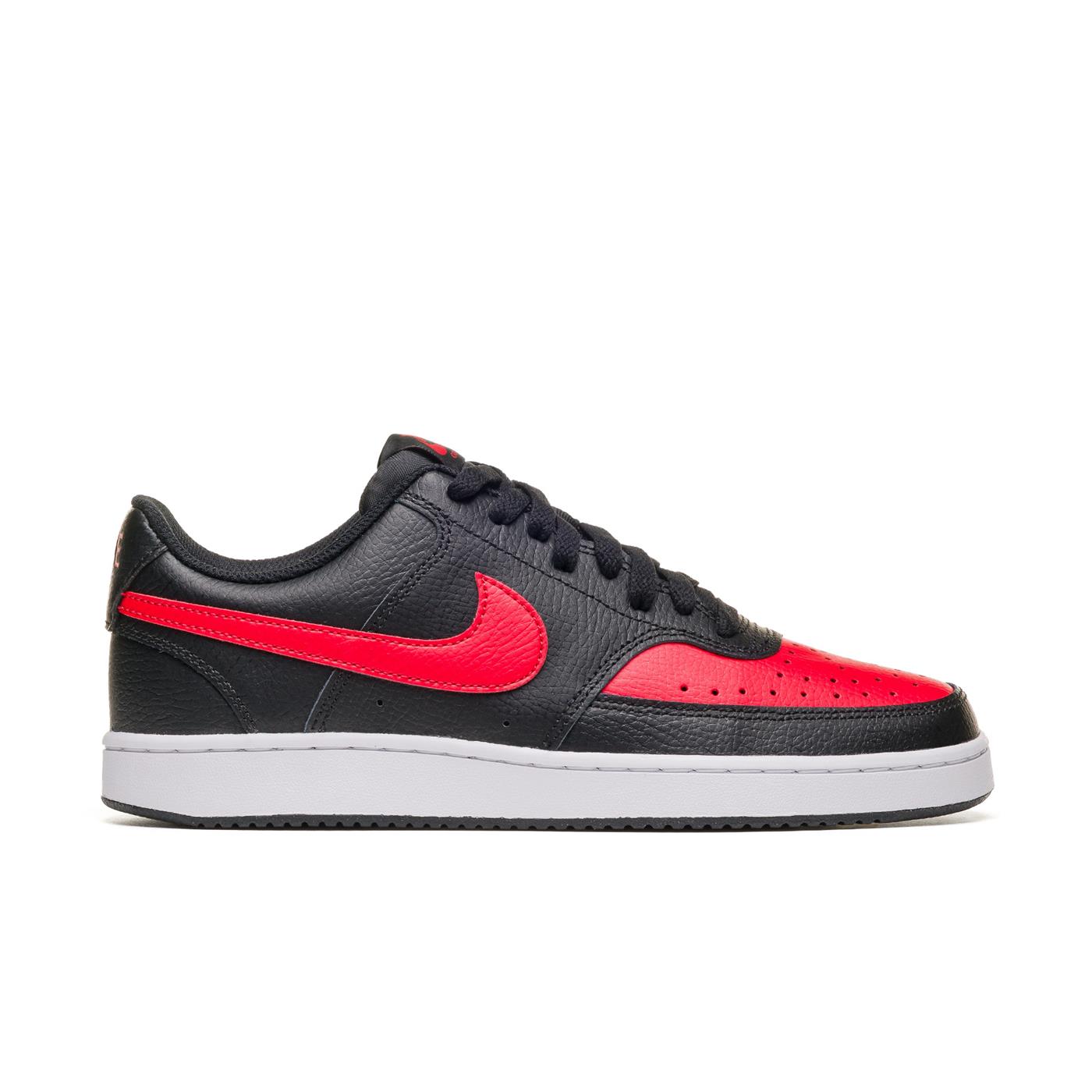 Nike Court Vision Low Black/White-University Red - DV6488-001