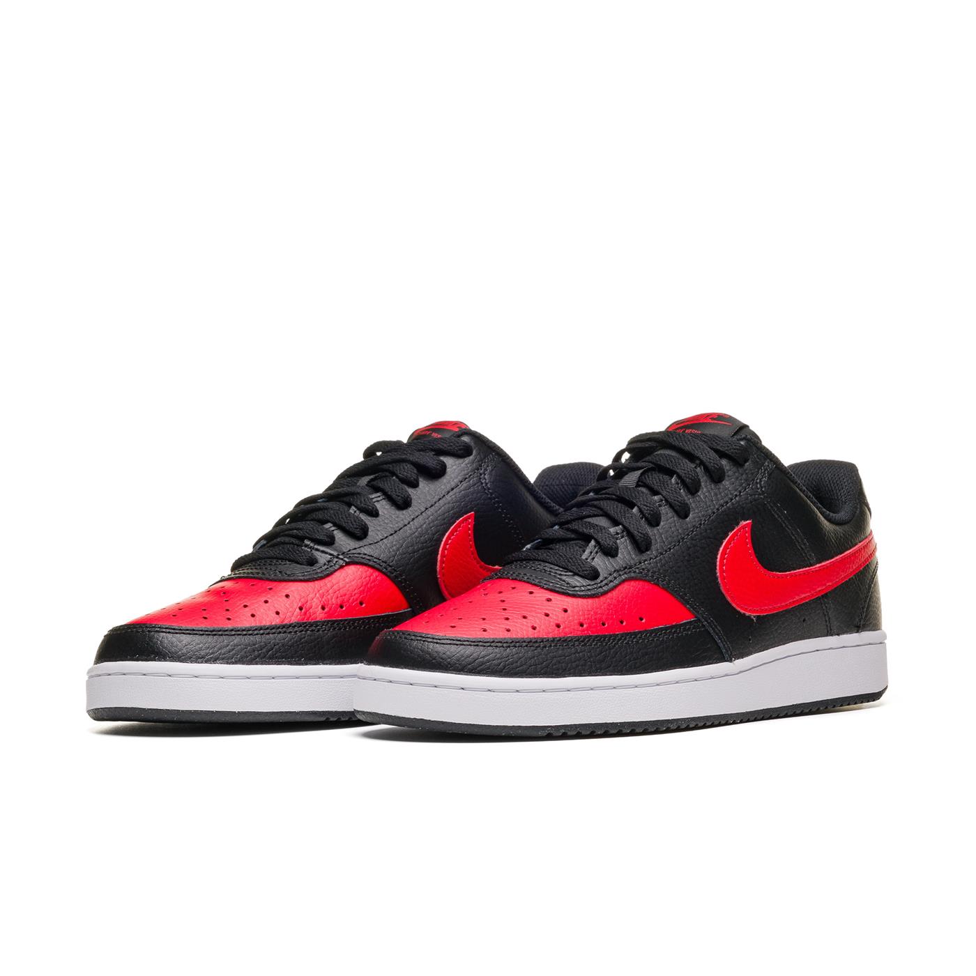 Nike Court Vision Low Black/White-University Red - DV6488-001