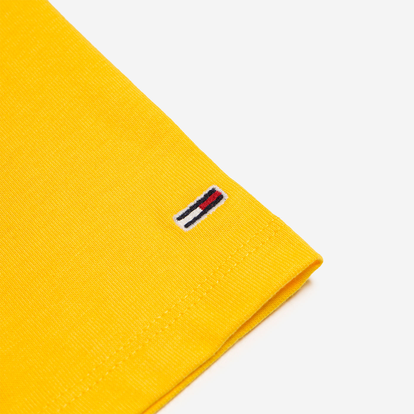 Tommy Jeans Tommy Flag Tee Glamour Star Fruit Yellow - DW0DW08471ZGQ