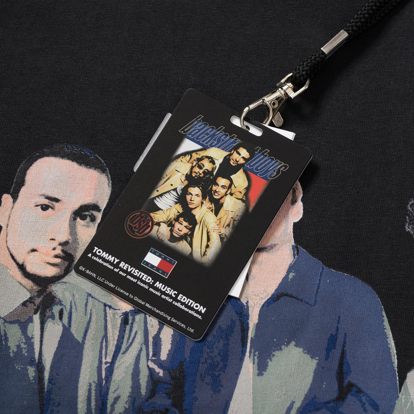 Tommy Jeans Back Street Boys T-Shirt Black - DW0DW13011BDS