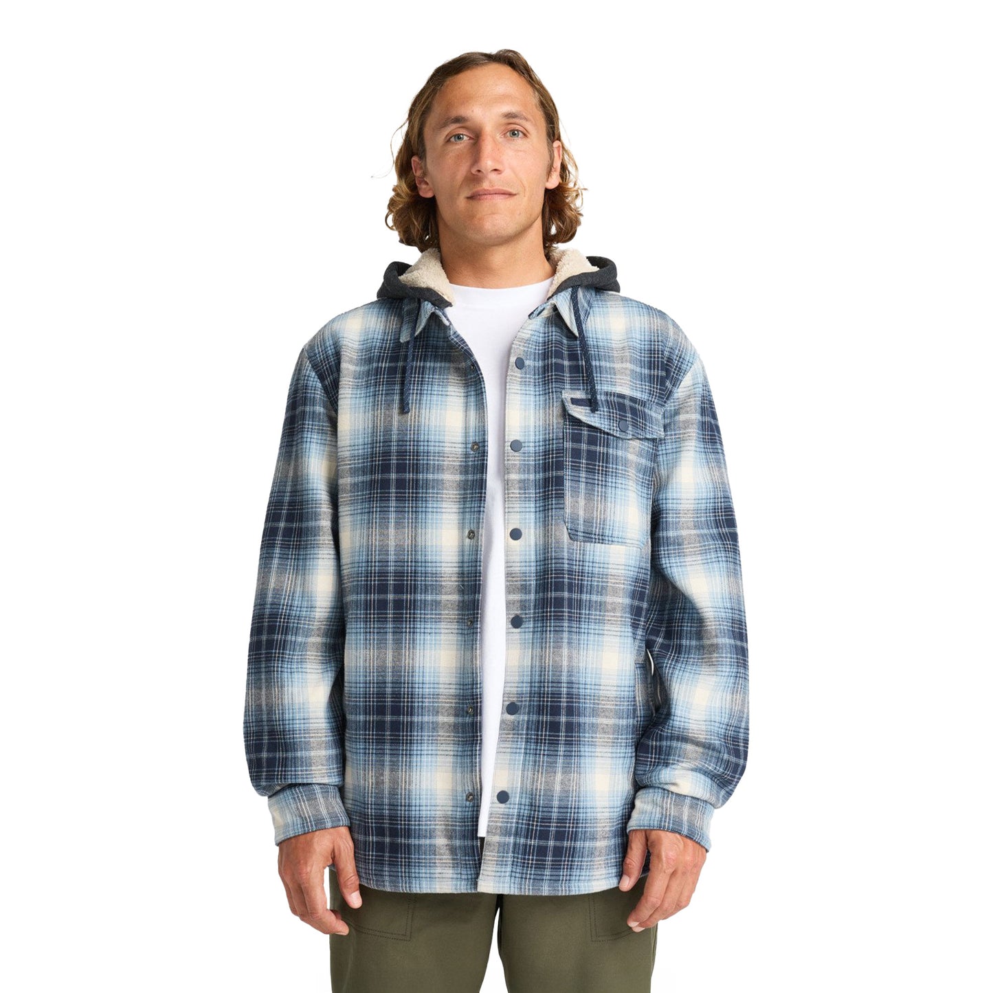 Billabong Furnace Bonded Flannel Overshirt Chino - EBYWT03005-CHI
