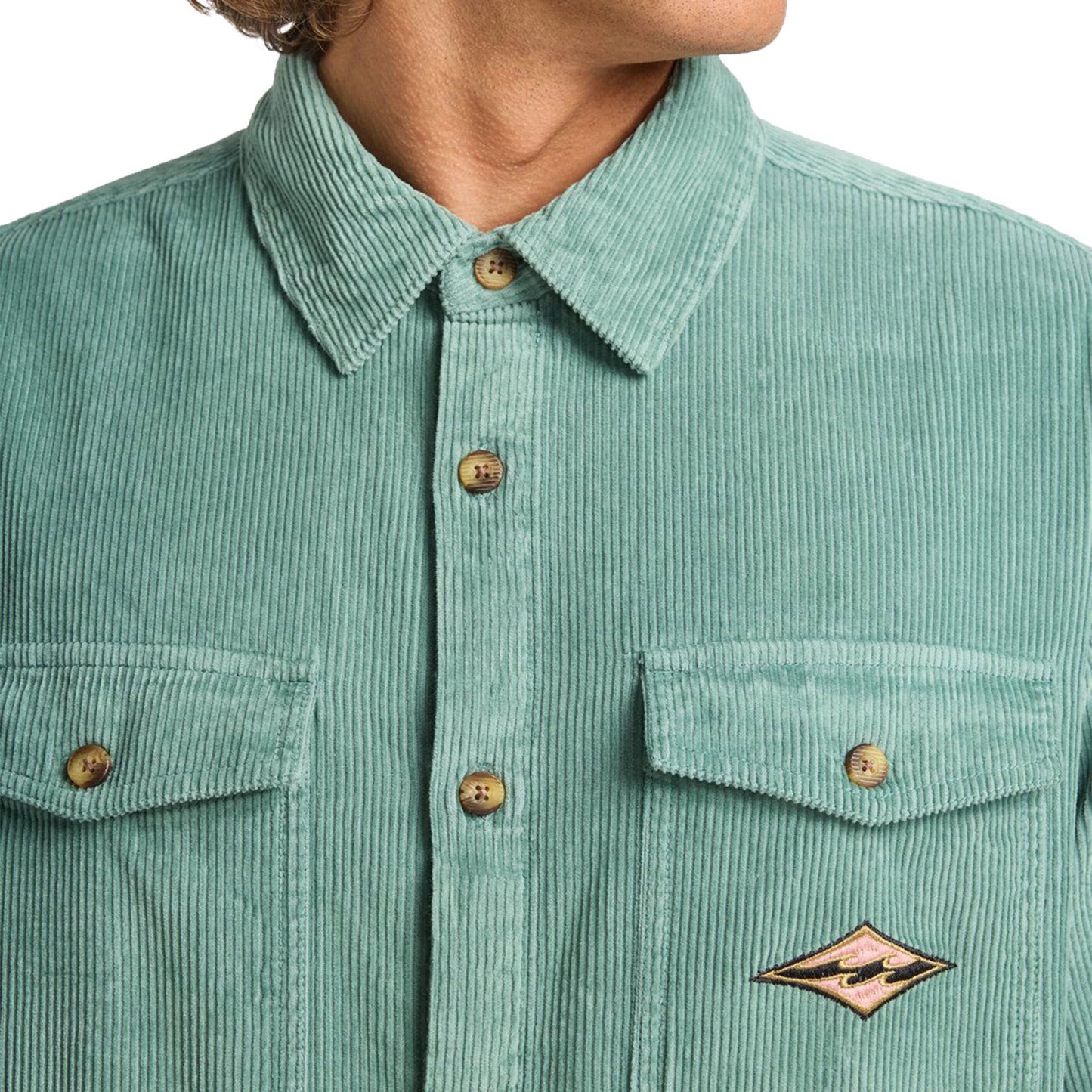 Billabong Bond Days LS Shirt Sagebrush - EBYWT03015-BMR0