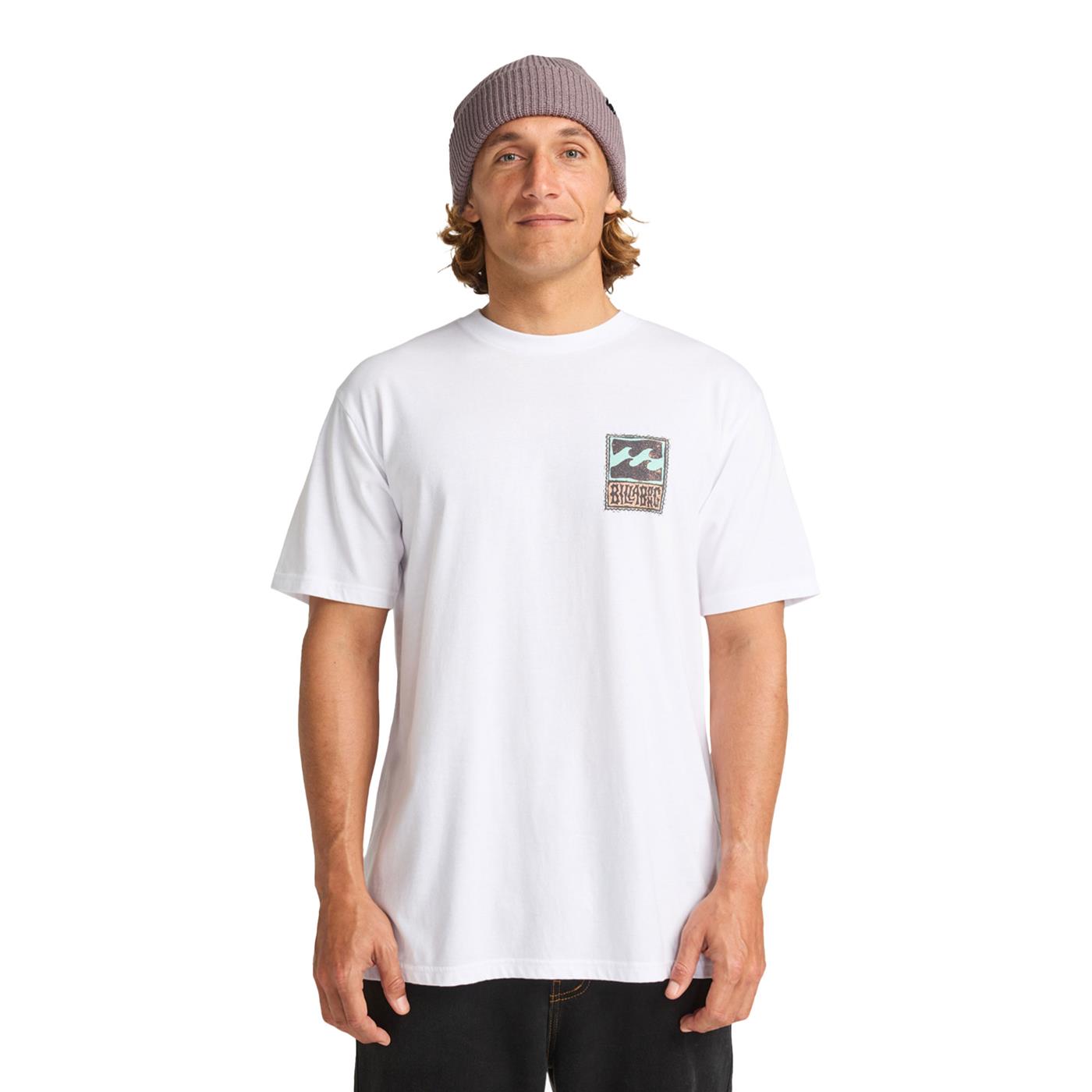 Billabong Stamp T-Shirt White - EBYZT00293-WHT