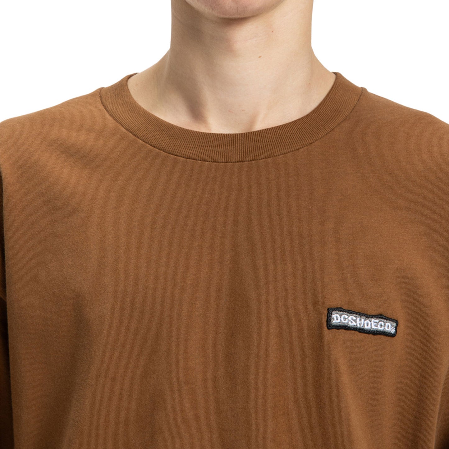 DC Shoes Patch It Tee Toffee - EDYKT03534-CQF0