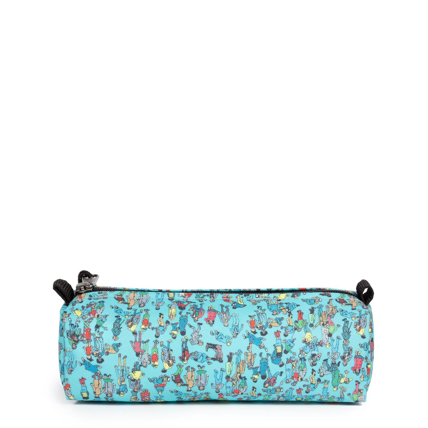 Eastpak x Wheres Wally? Benchmark Wally Pattern Blue - EK0003722E31