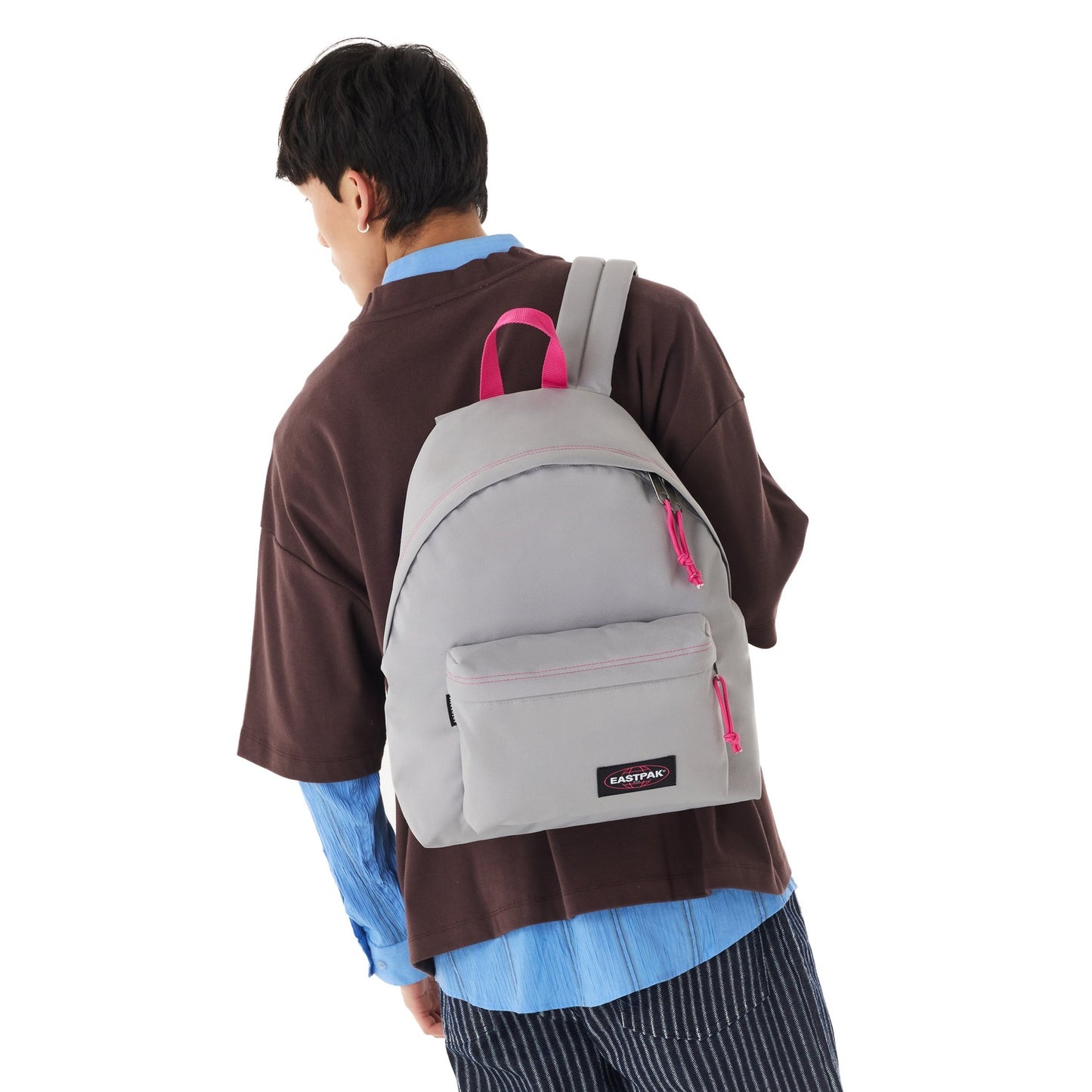 Eastpak Padded Pakr Kontrast Grey Pink - EK000620B0S1