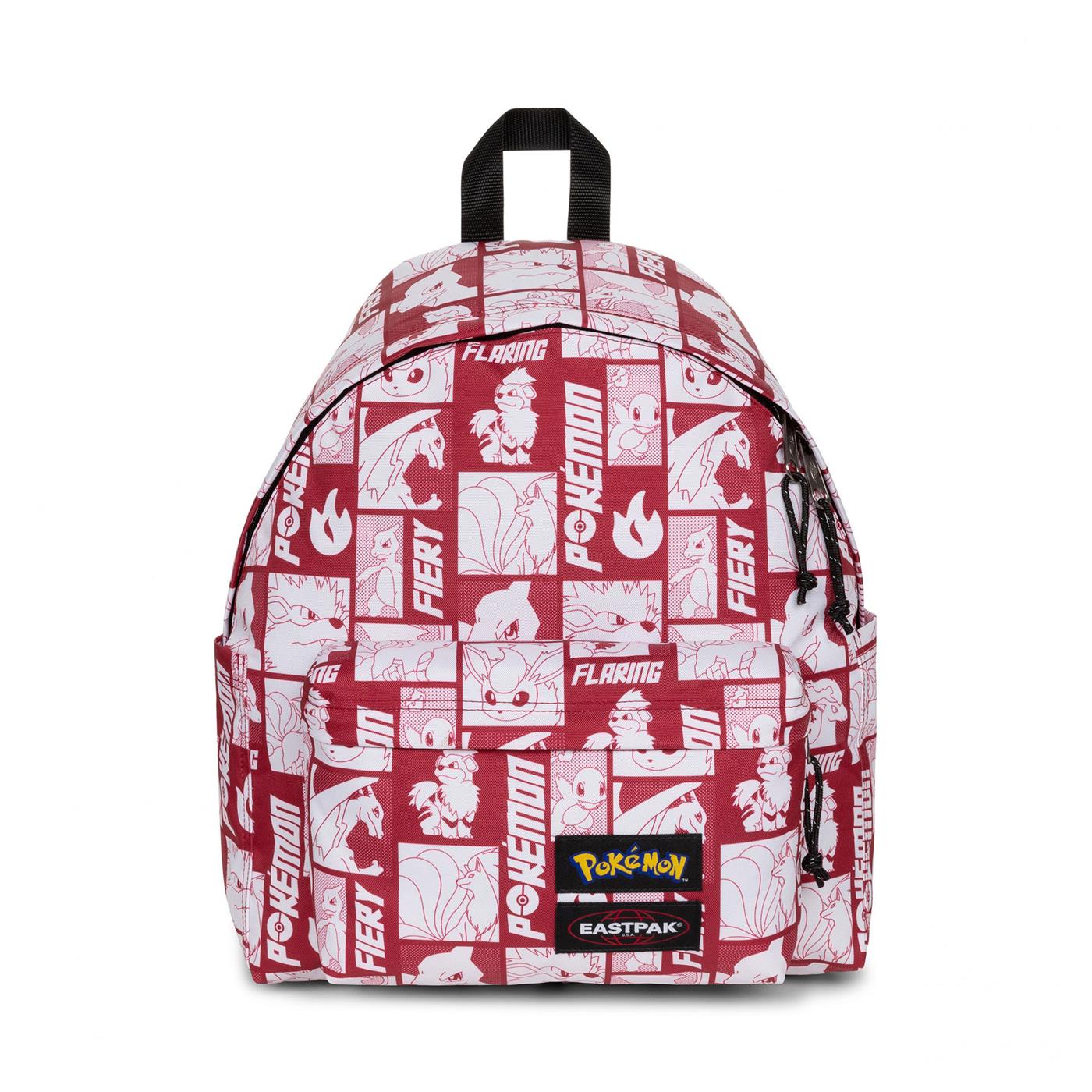 Eastpak x Pokémon Day Pakr Fiery Pokémon Burgundy  - EK0A5BG42T71