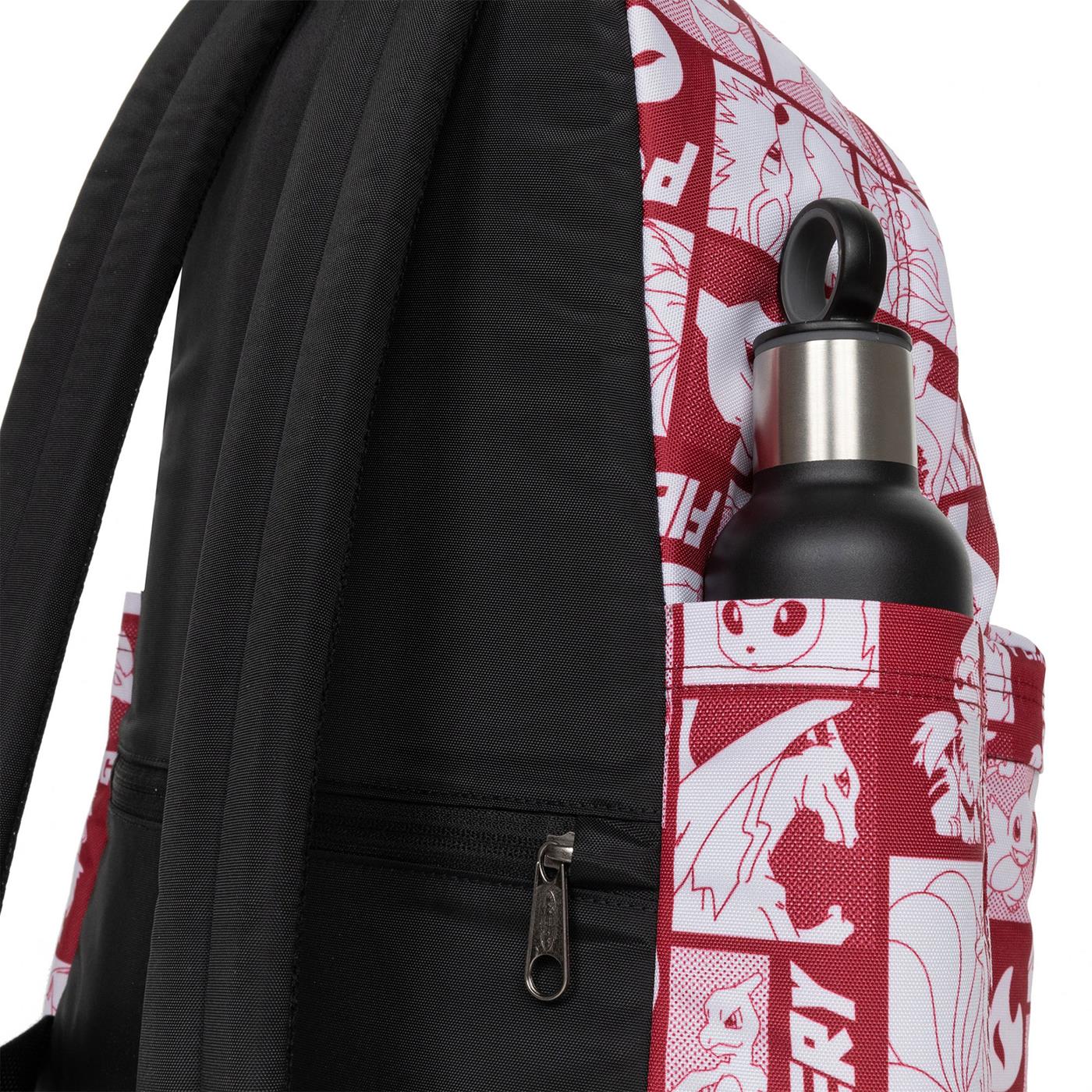 Eastpak x Pokémon Day Pakr Fiery Pokémon Burgundy  - EK0A5BG42T71