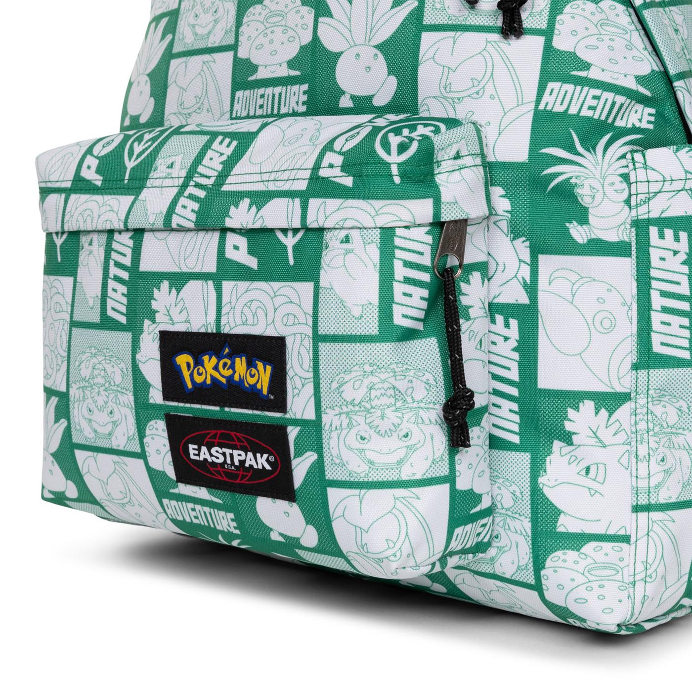 Eastpak x Pokémon Day Pakr Jungle Pokémon Green - EK0A5BG42T91