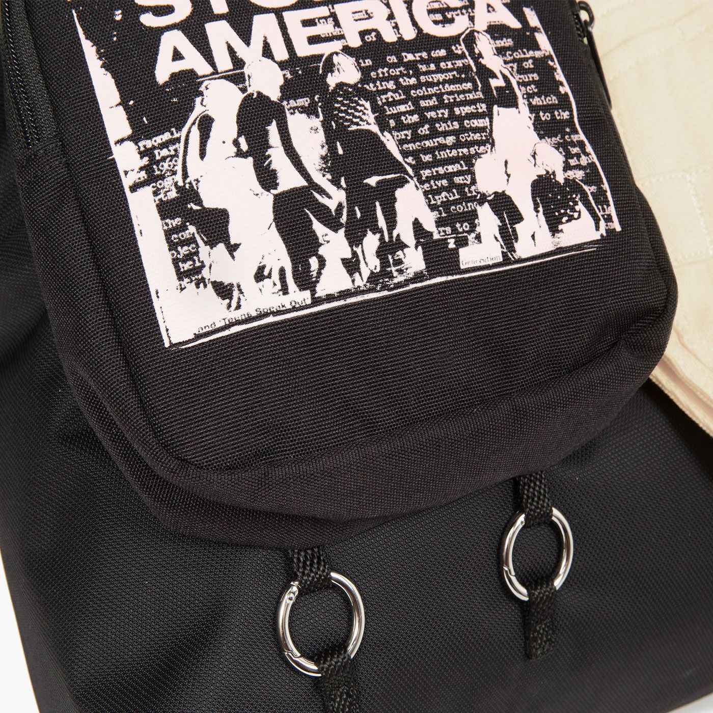 Eastpak Raf Simons Padded Doubl'R Beige America - EK36FB89
