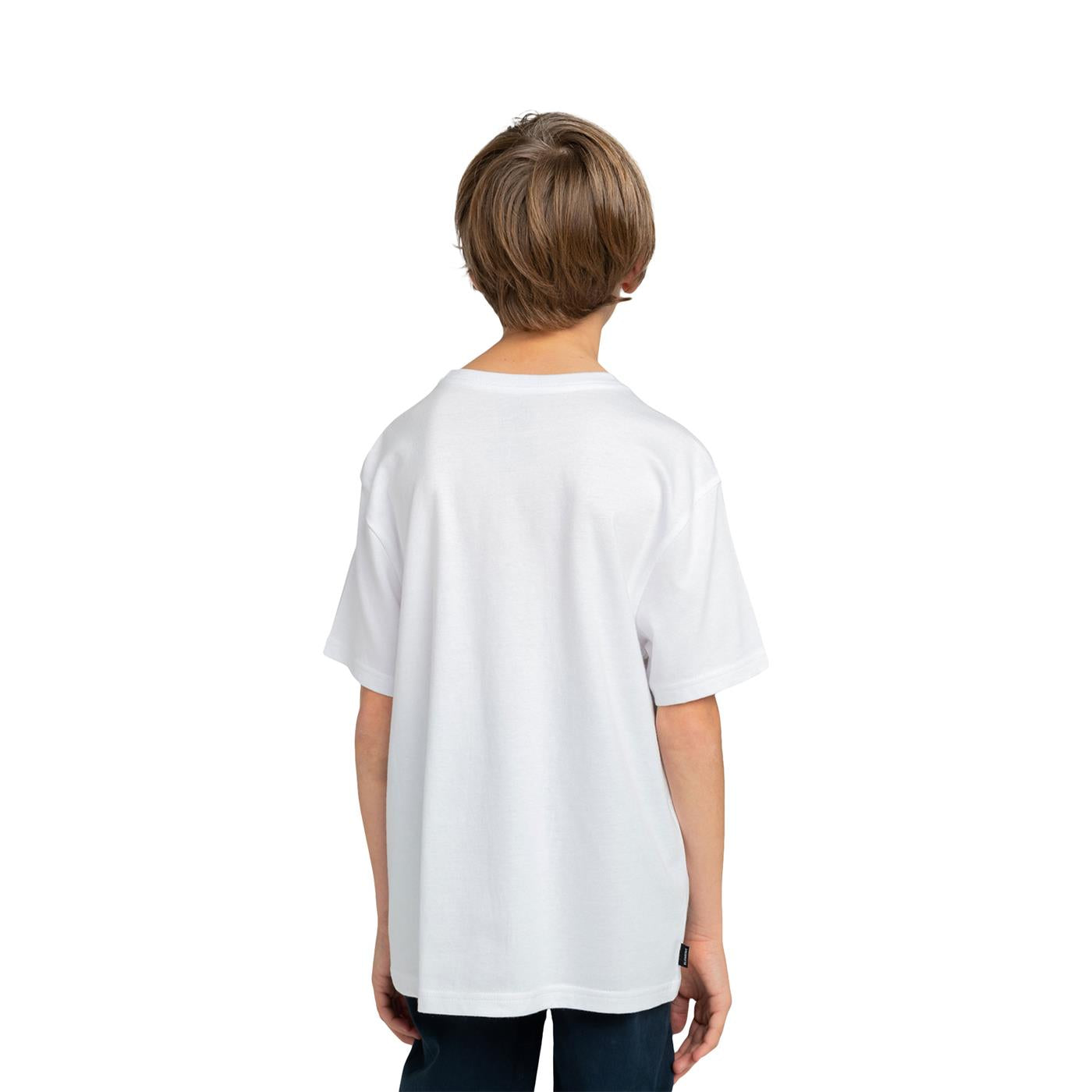 Element Boy Vertical T-Shirt Optic White - ELBZT00107WBB0