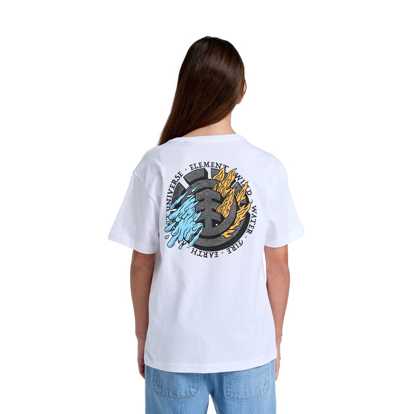 Element Firewater T-Shirt Optic White  - ELBZT00237-WBB0