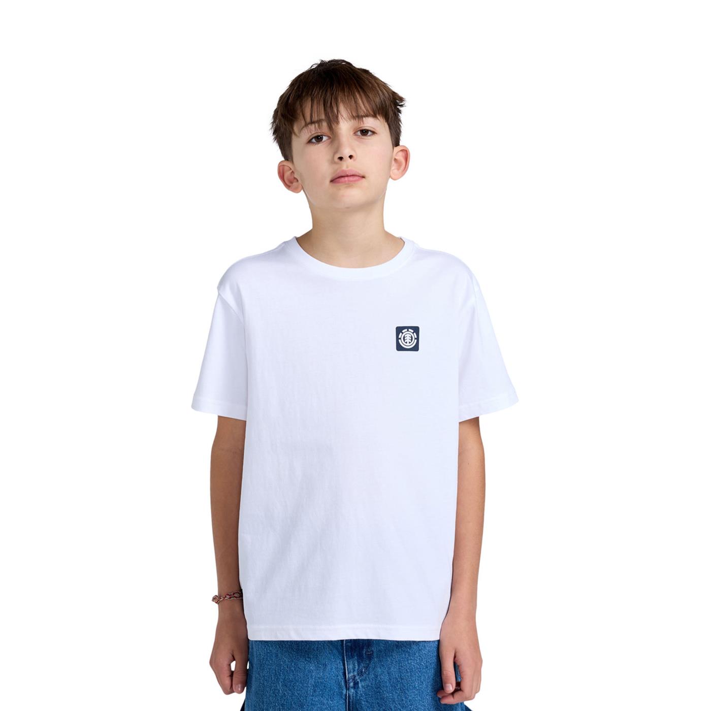 Element Joint Texture T-Shirt Optic White  - ELBZT00239-WBB0