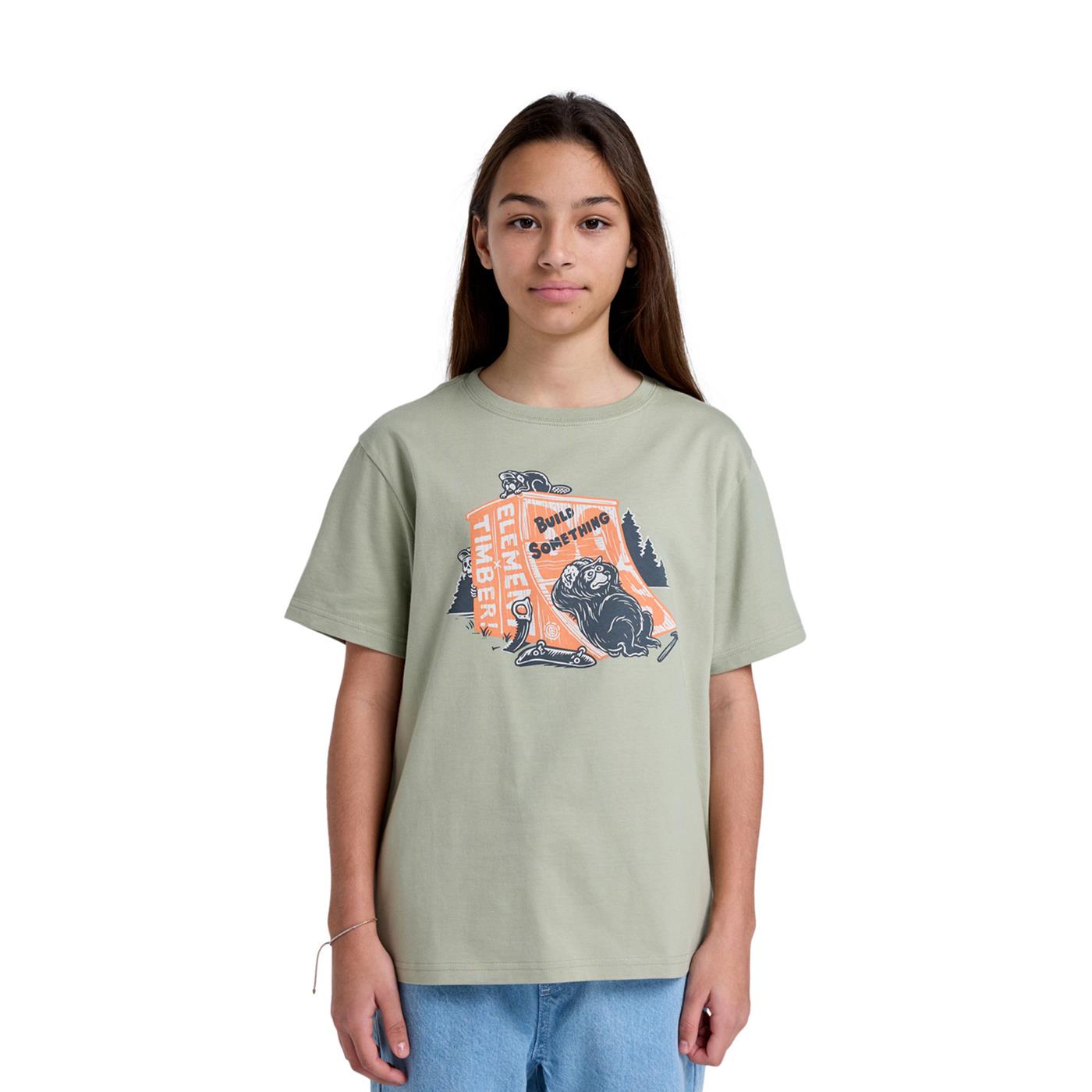 Element Timber Breaktime T-Shirt Tea  - ELBZT00244-GHE0