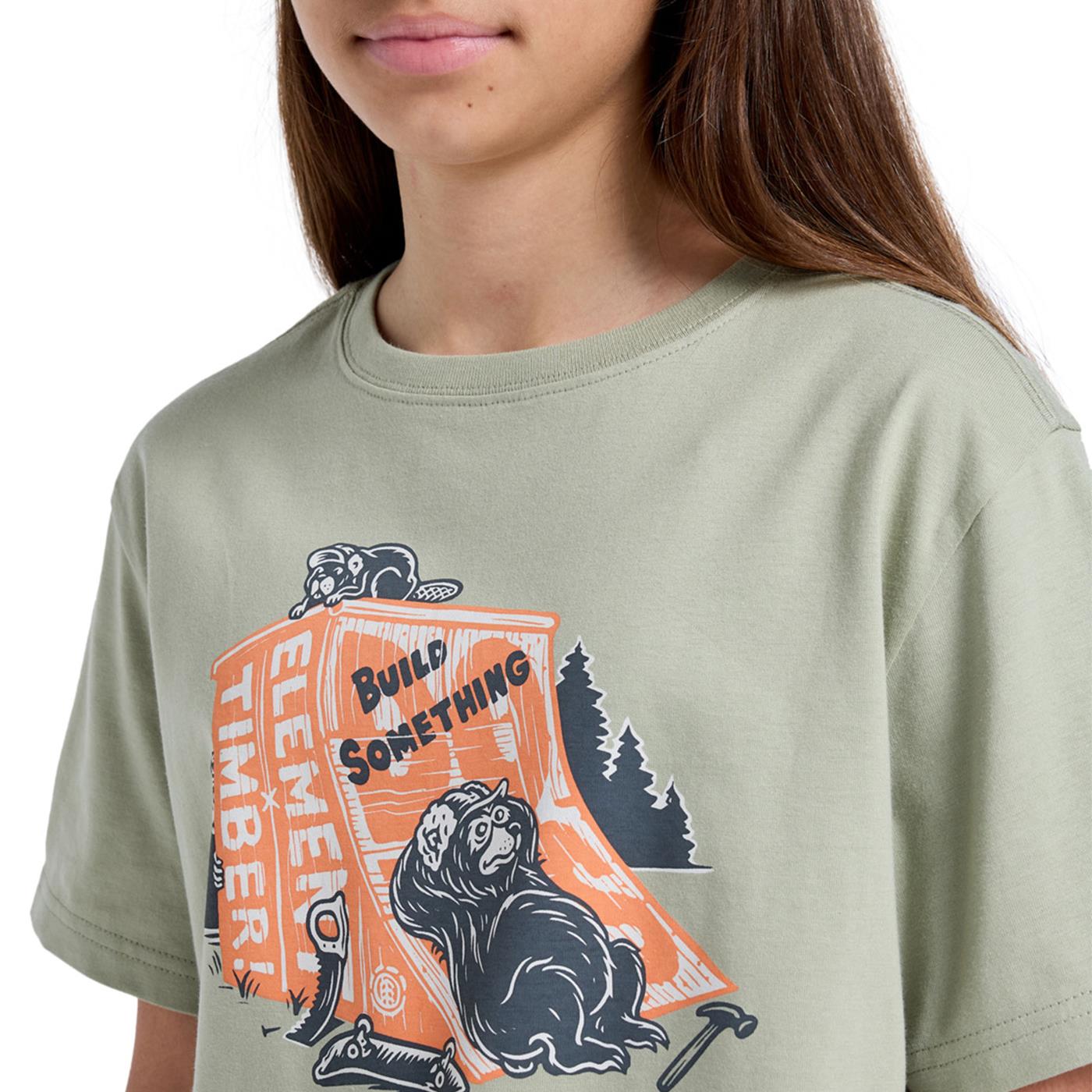 Element Timber Breaktime T-Shirt Tea  - ELBZT00244-GHE0