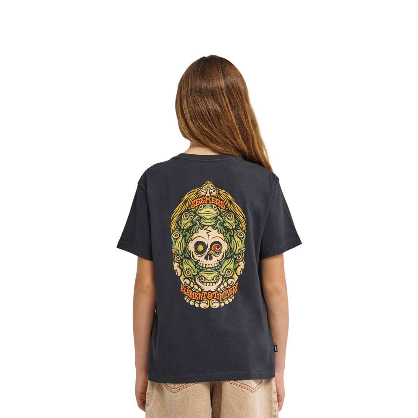 Element Timber Orbit T-Shirt Black - ELBZT00288-KTA0