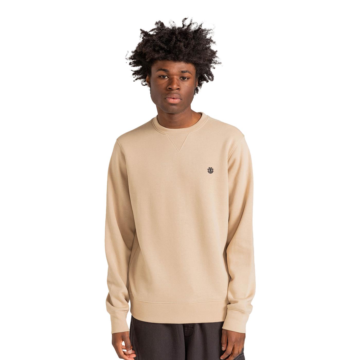 Element Cornell Classic Crew Sweat Oxford Tan - ELYFT00133OXO