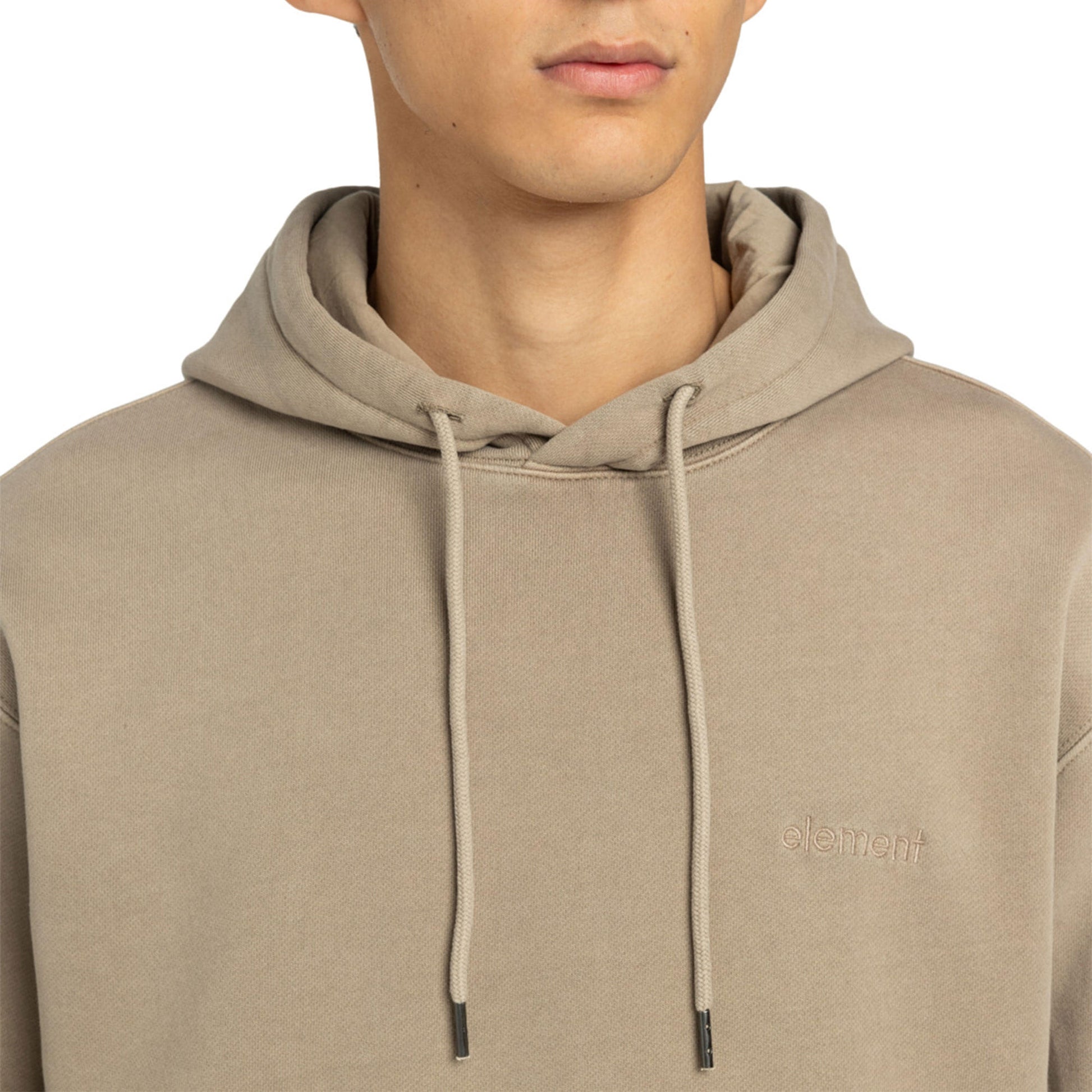 Element Lowcase Pigment Hoodie Aluminum  - ELYFT00173-TKH0
