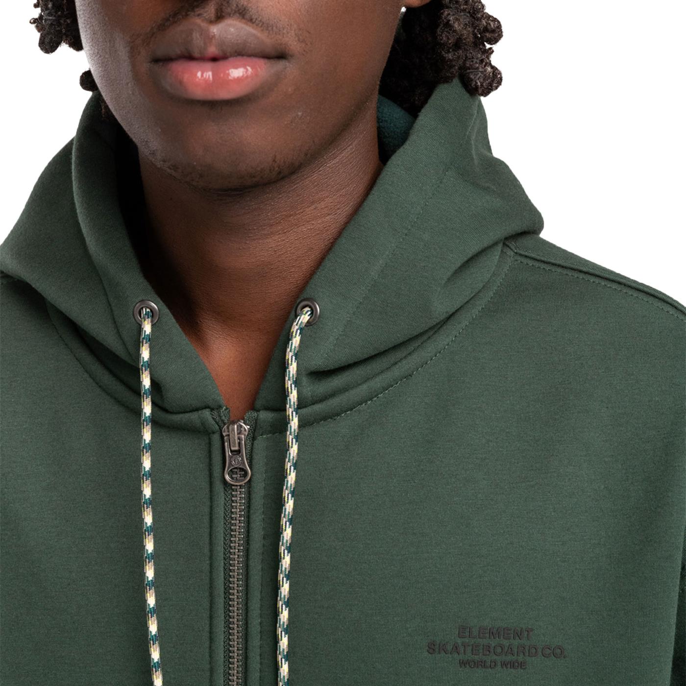 Element Rain Cornell Full-Zip Hoodie Deep Forest - ELYFT00182-KSW0
