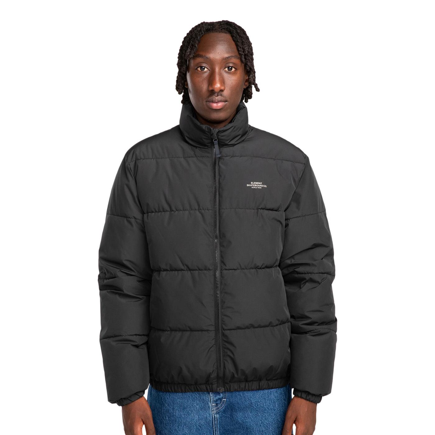Element Classic Puffa Jacket Flint Black  - ELYJK00209-FBK