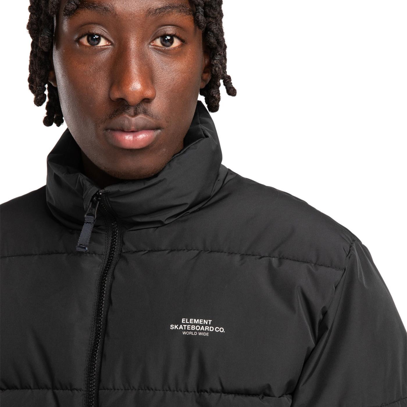 Element Classic Puffa Jacket Flint Black  - ELYJK00209-FBK