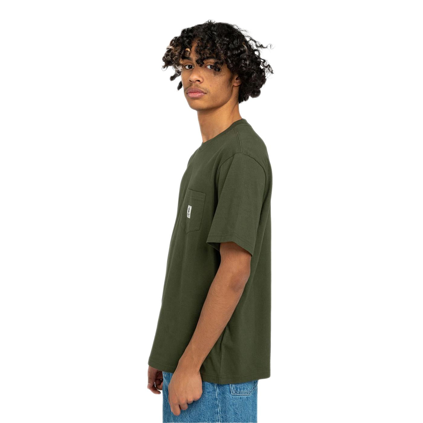 Element Basic Pocket Label T-Shirt Forest Night - ELYKT00116CSN0
