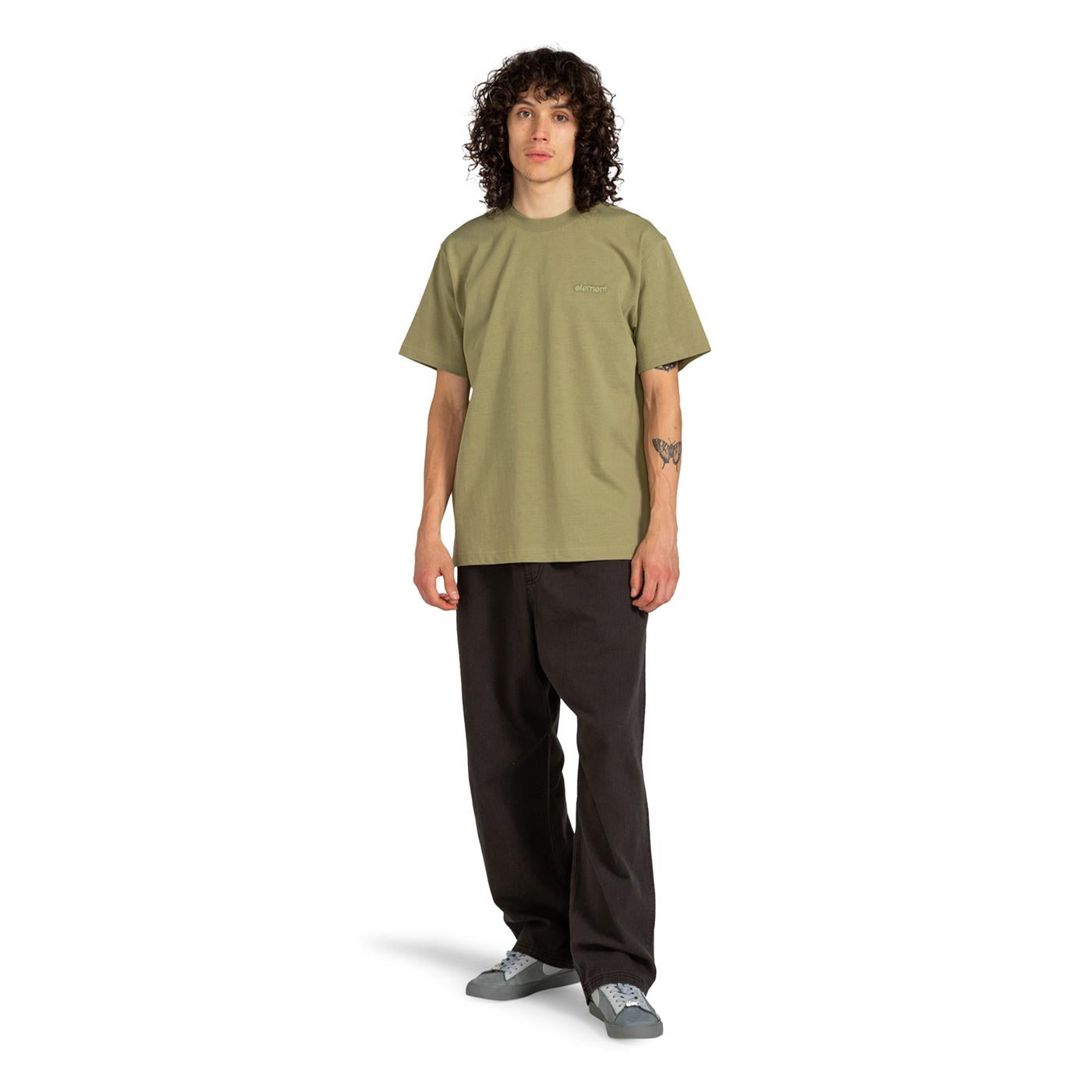 Element Crail 3.0 T-Shirt Oil Green - ELYKT00120GLD0