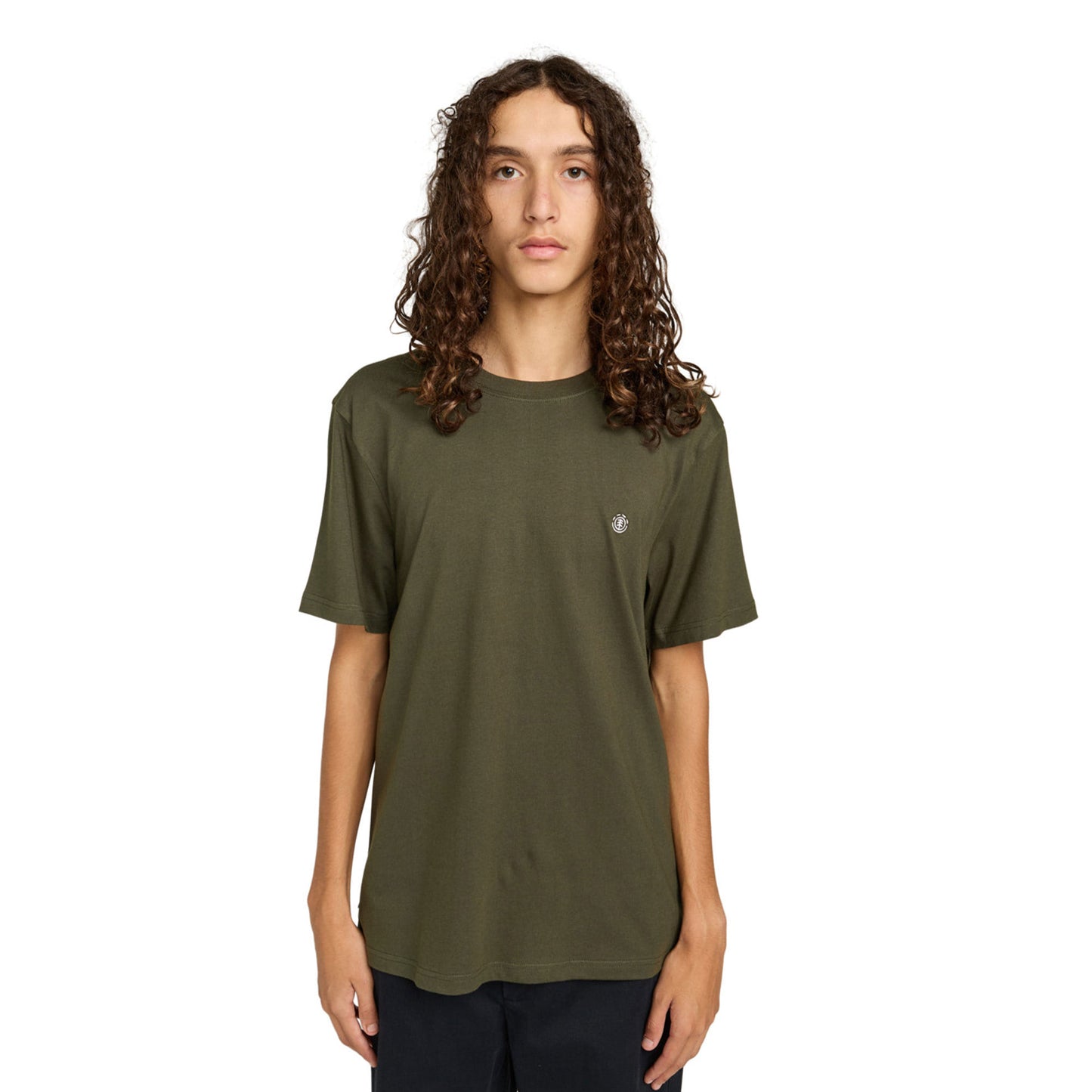 Element Icon Embroidery T-Shirt Forest Night - ELYKT00168-CSN0