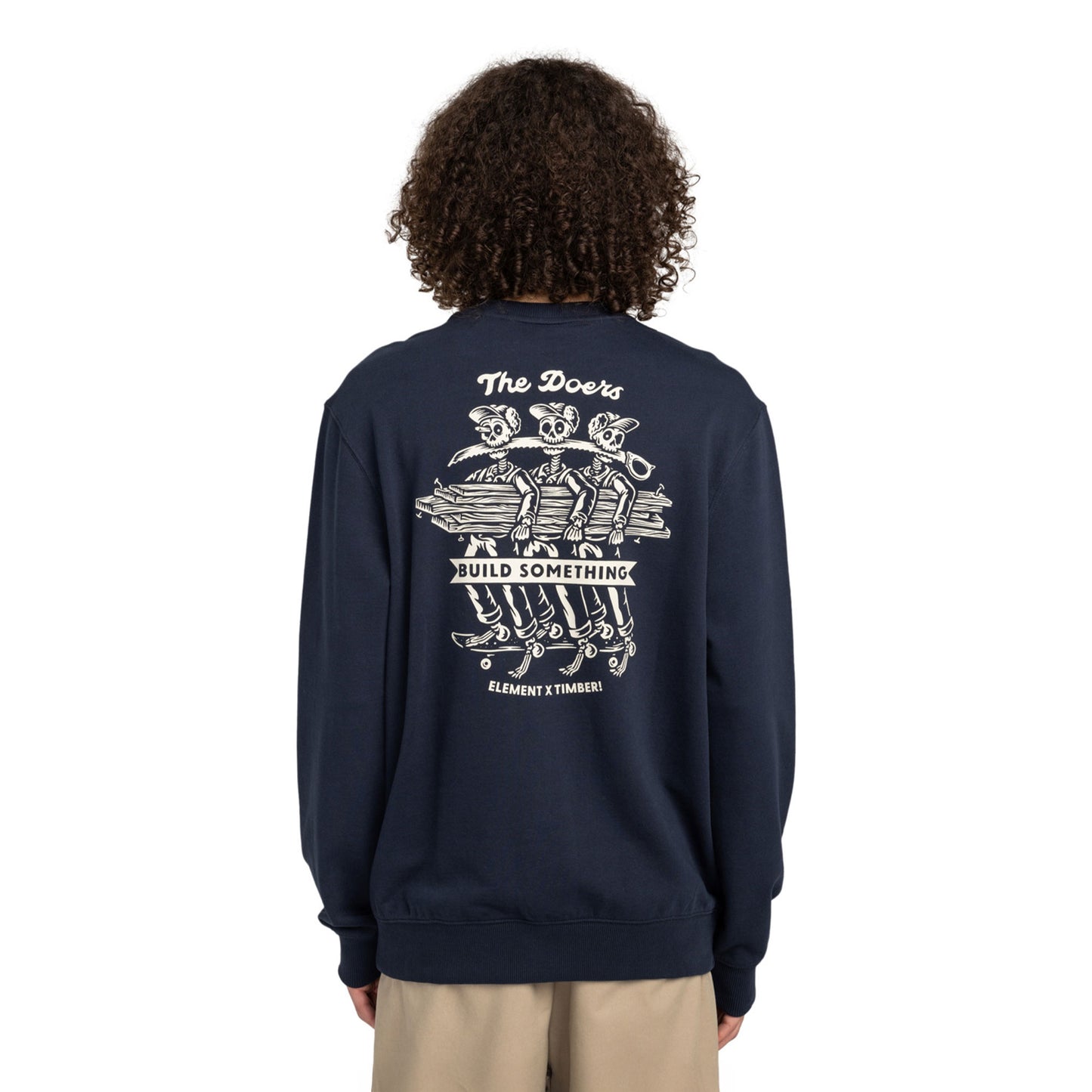 Element Timber Skeleton Gang Crew Eclipse Navy - ELYSF00282-ECN