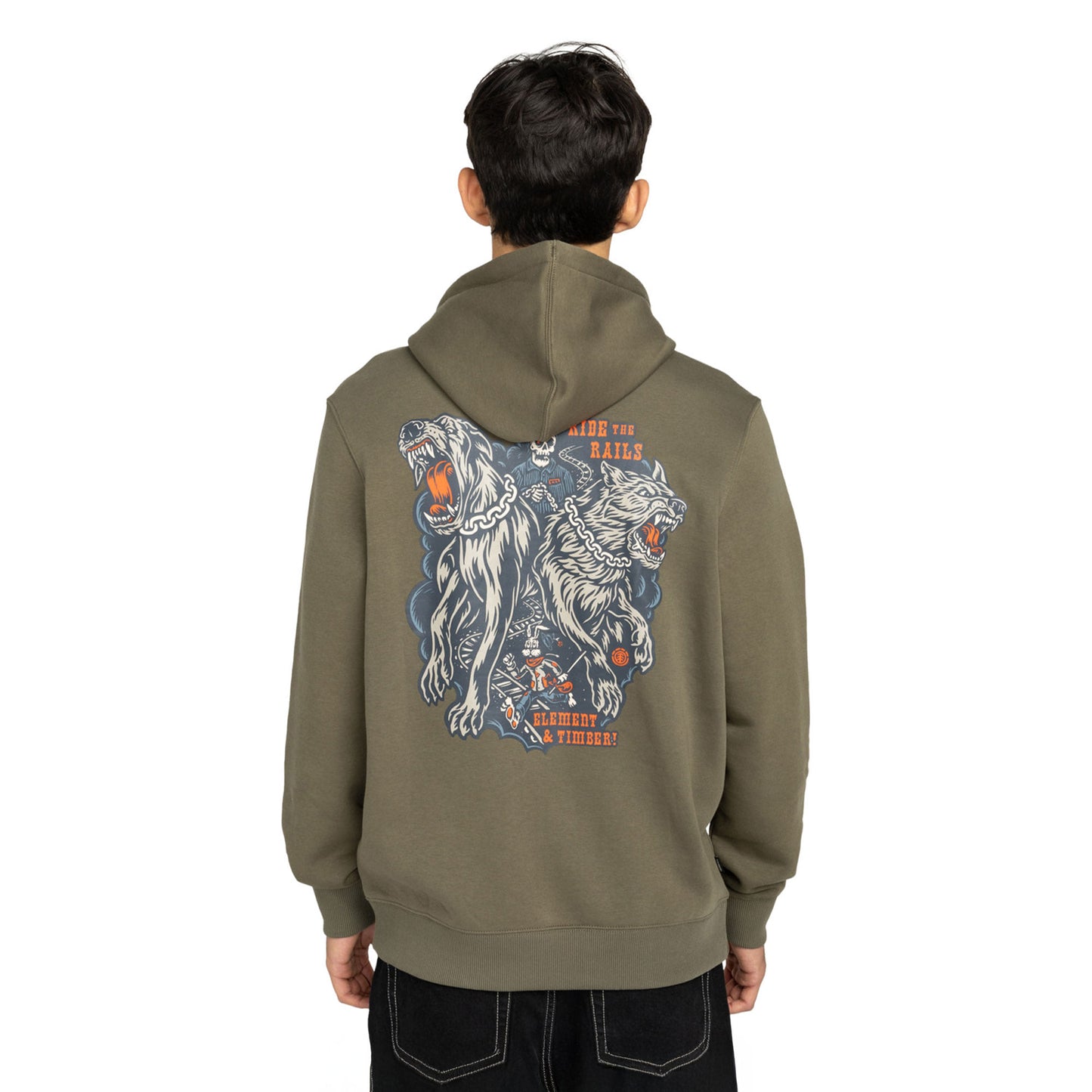 Element Timber Guard Dogs Hoodie Kalamata - ELYSF00315-GZH0
