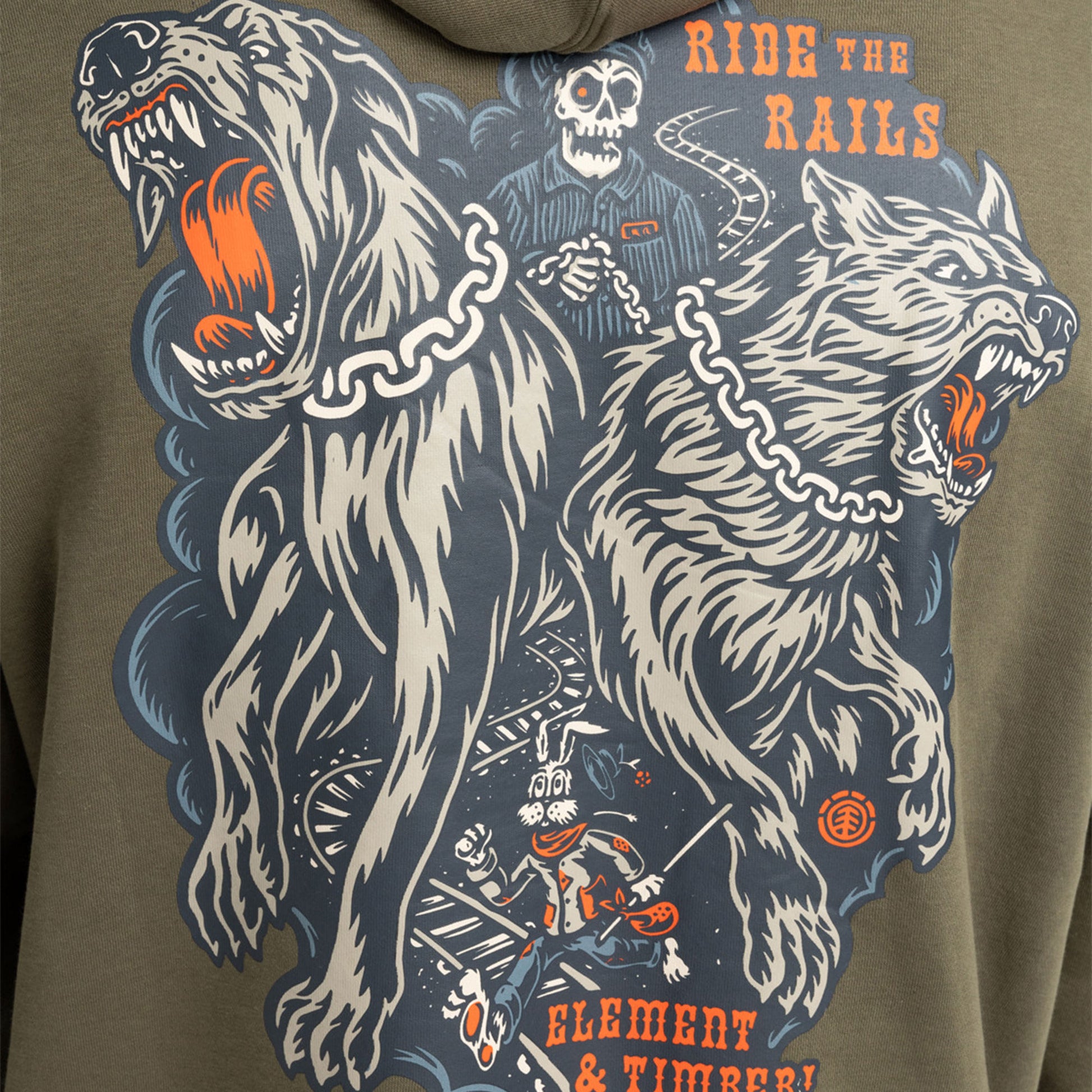 Element Timber Guard Dogs Hoodie Kalamata  - ELYSF00315-GZH0