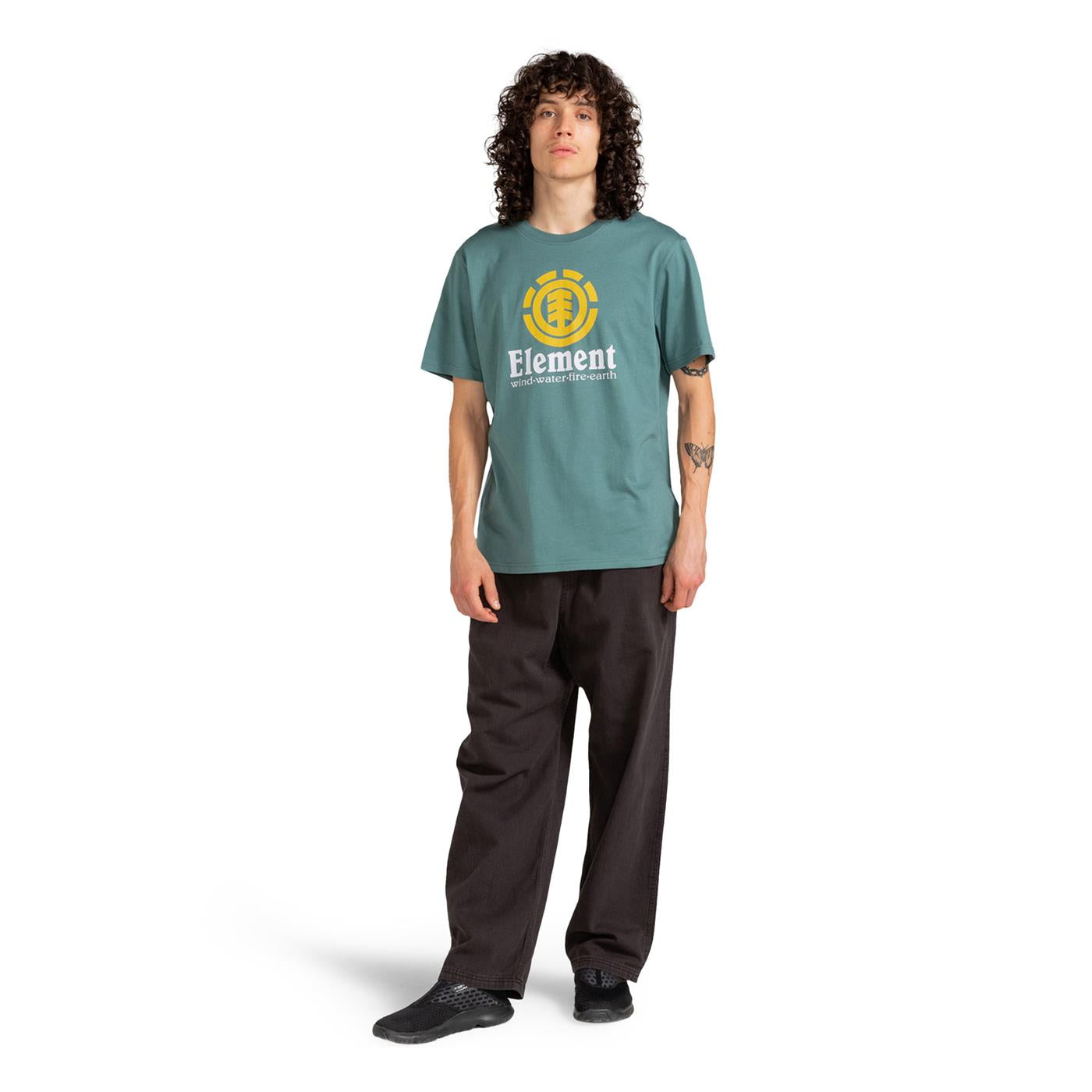 Element Vertical T-Shirt North Atlantic - ELYZT00152BMZ0