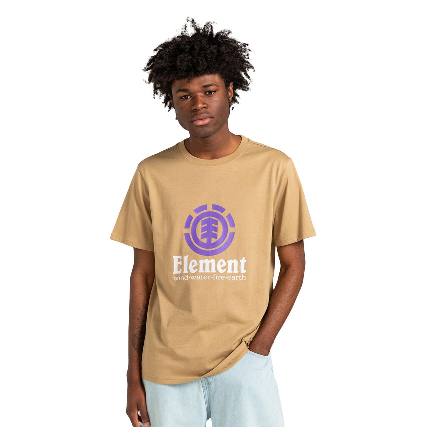Element Vertical T-Shirt Khaki - ELYZT00152KHA