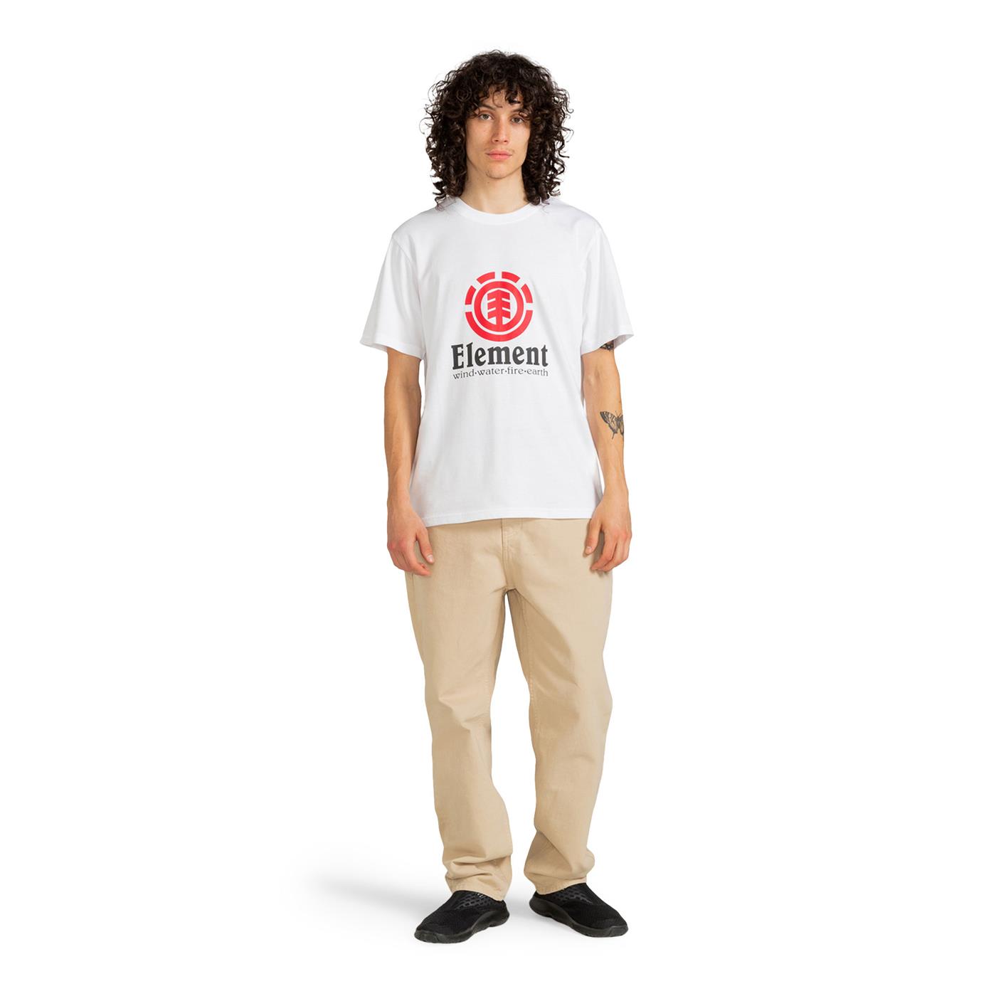 Element Vertical T-Shirt Optic White - ELYZT00152WBB0