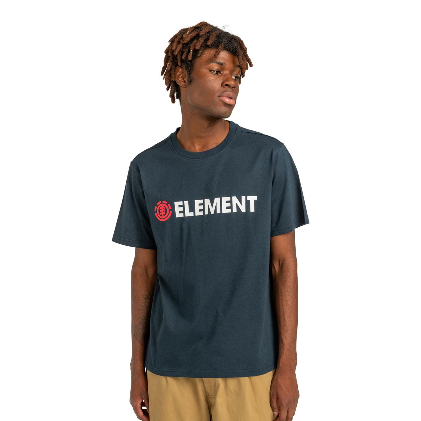 Element Blazin T-Shirt Eclipse Navy - ELYZT00155ECN