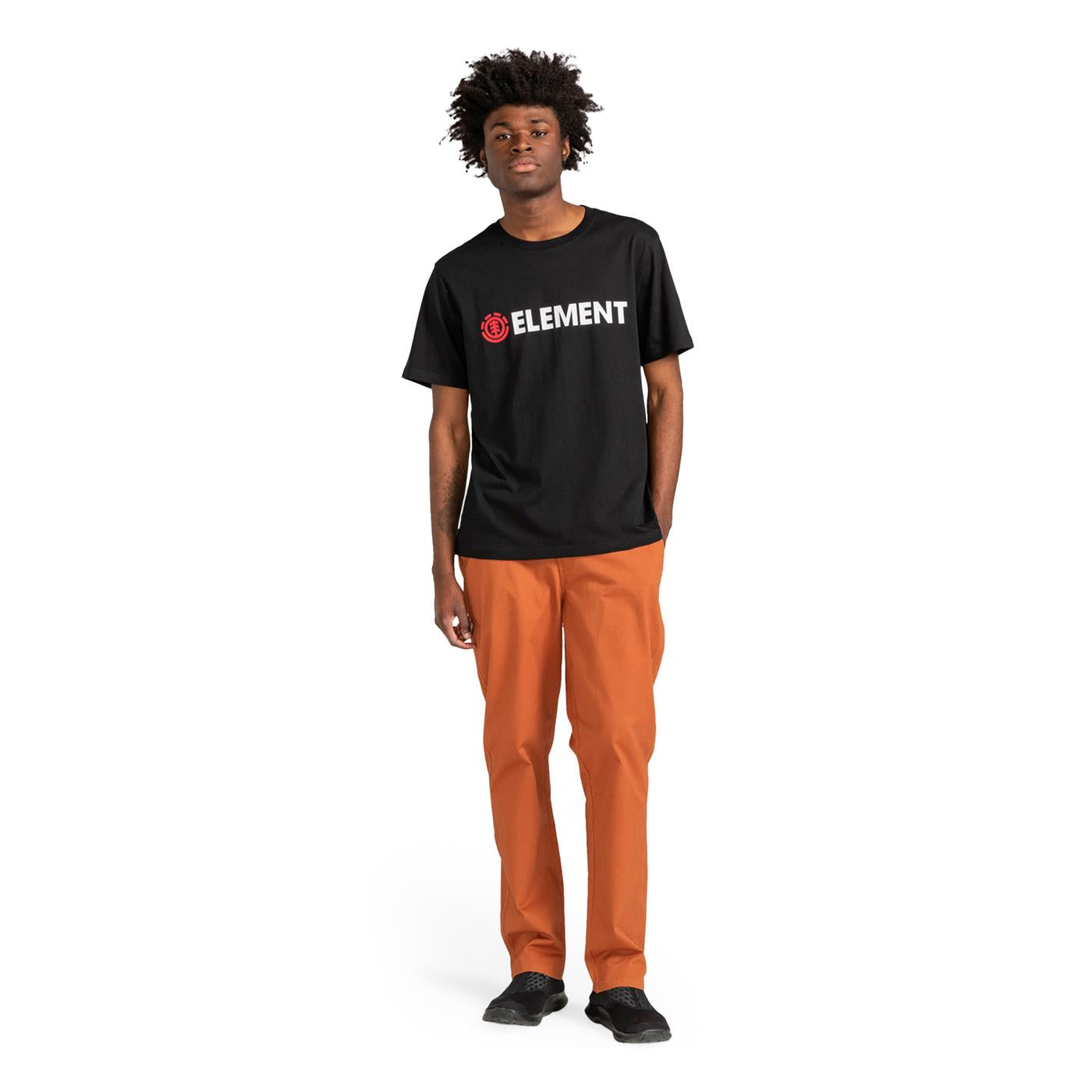 Element Blazin T-Shirt Flint Black - ELYZT00155FBK