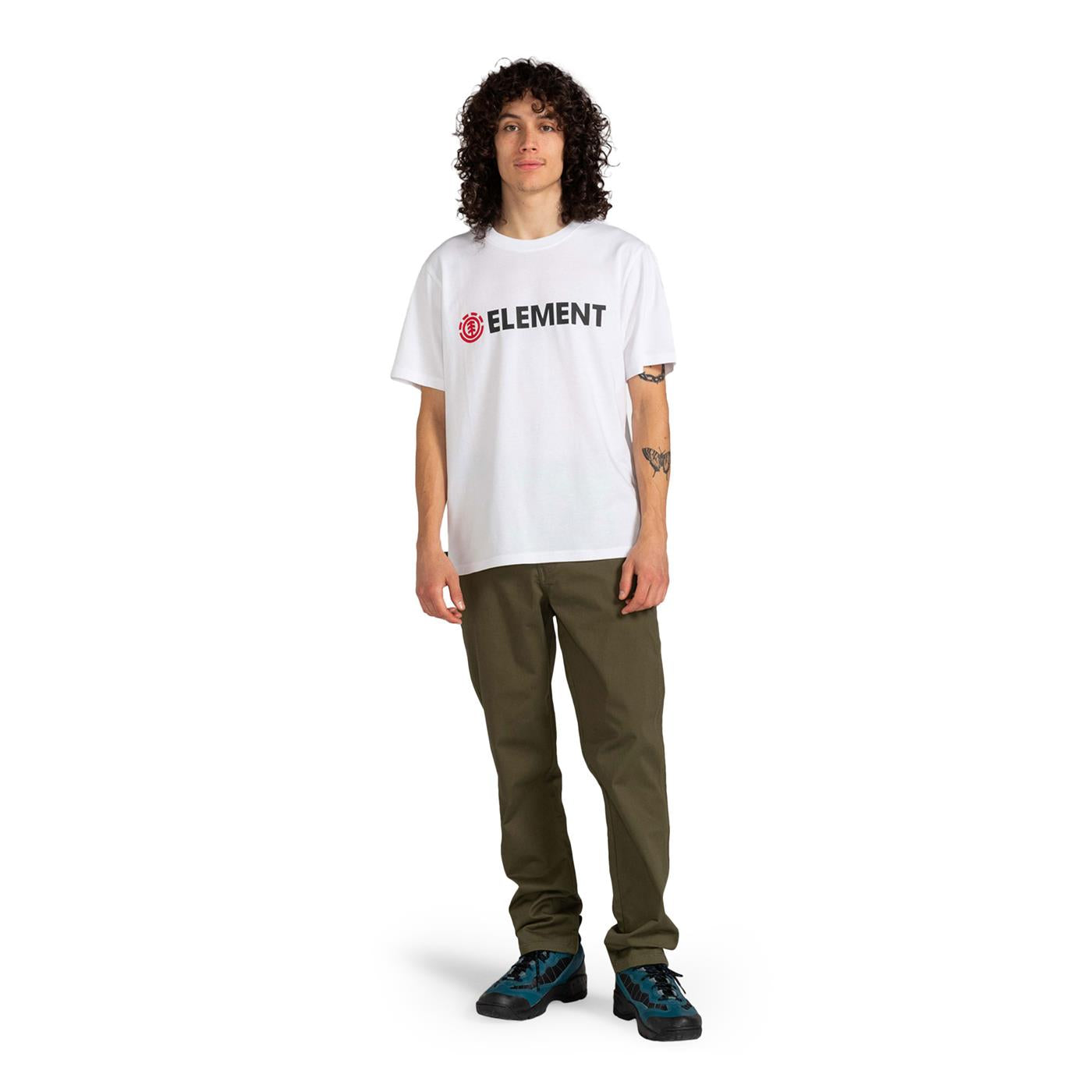 Element Blazin T-Shirt Optic White - ELYZT00155WBB0