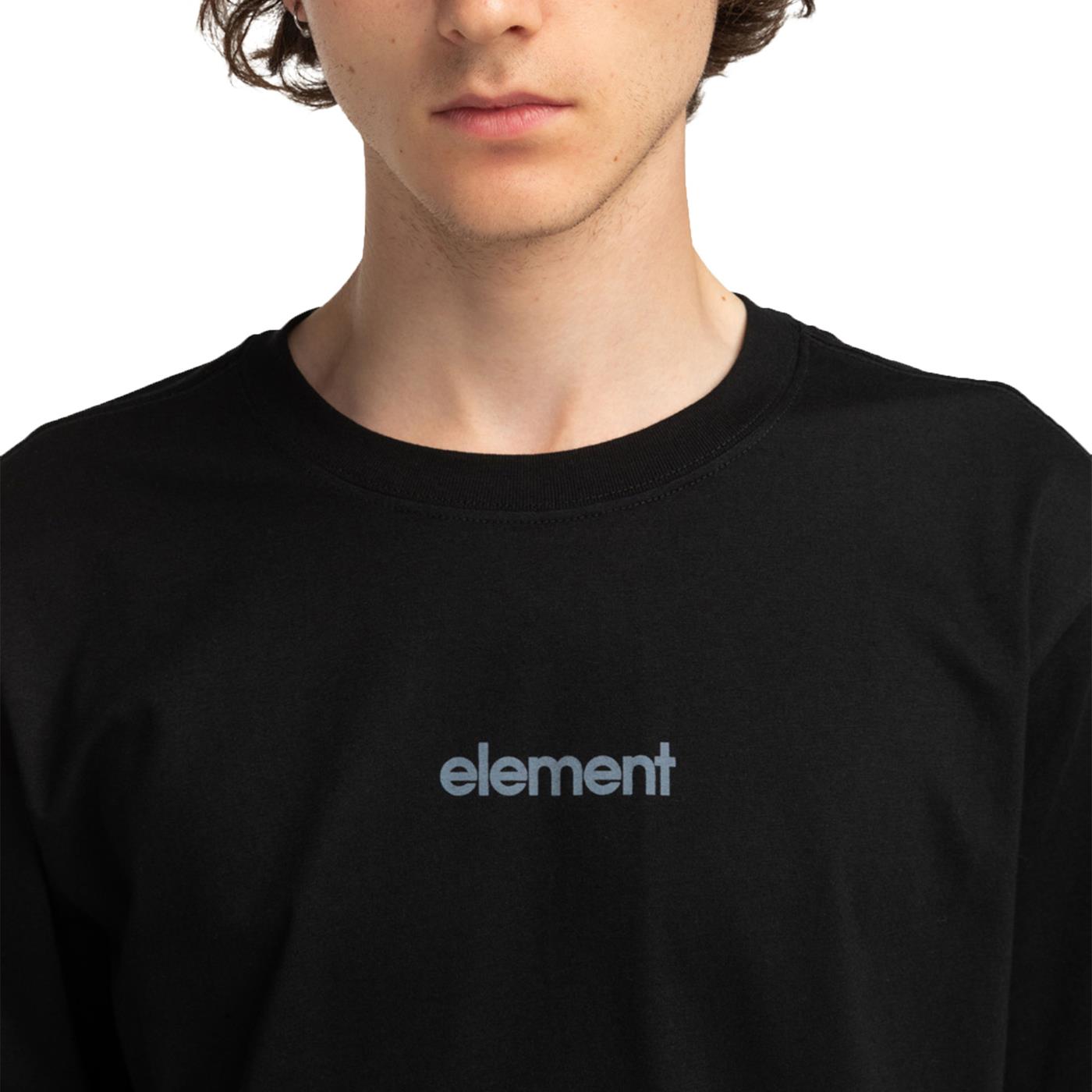 Element Simple Logo T-Shirt Flint Black - ELYZT00426-FBK
