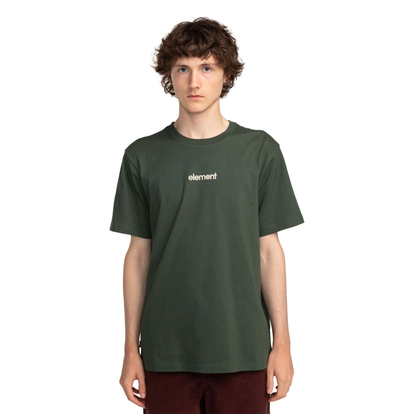 Element Simple Logo T-Shirt Deep Forest  - ELYZT00426-KSW0