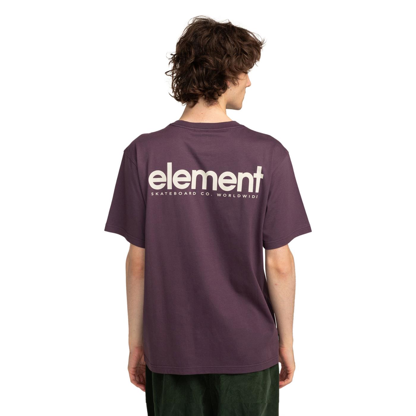 Element Simple Logo T-Shirt Plum Perfect - ELYZT00426-PSN0