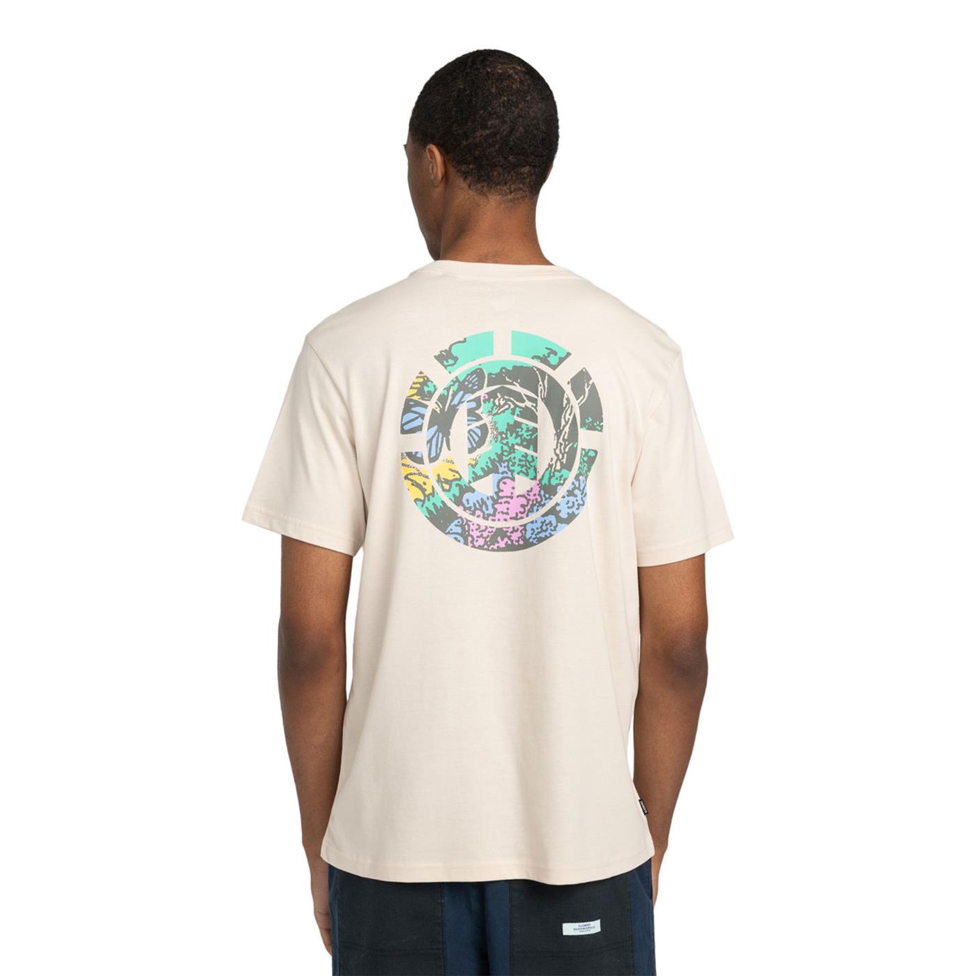 Element Post Nap T-Shirt Oat Milk - ELYZT00499-TEG0