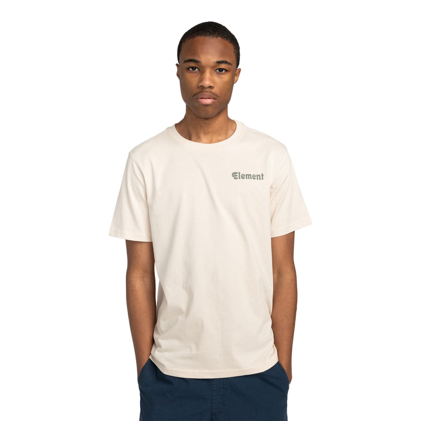 Element Post Nap T-Shirt Oat Milk - ELYZT00499-TEG0