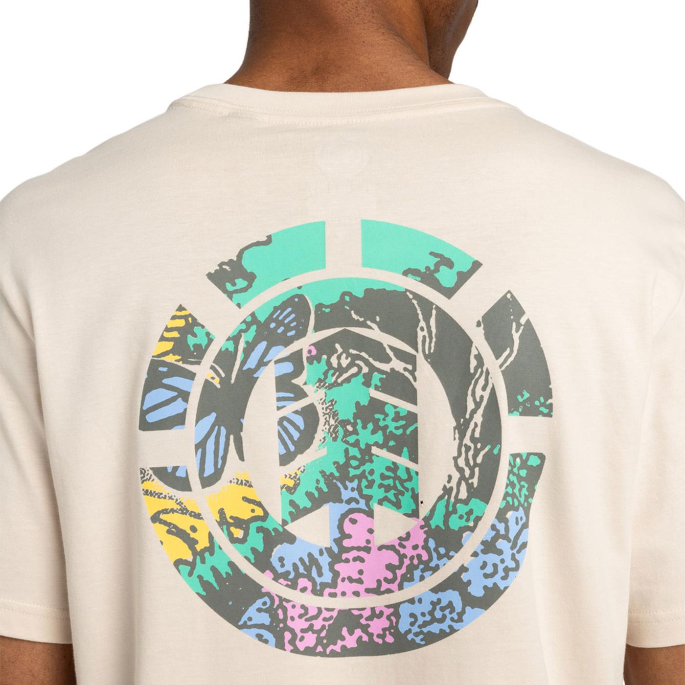 Element Post Nap T-Shirt Oat Milk - ELYZT00499-TEG0