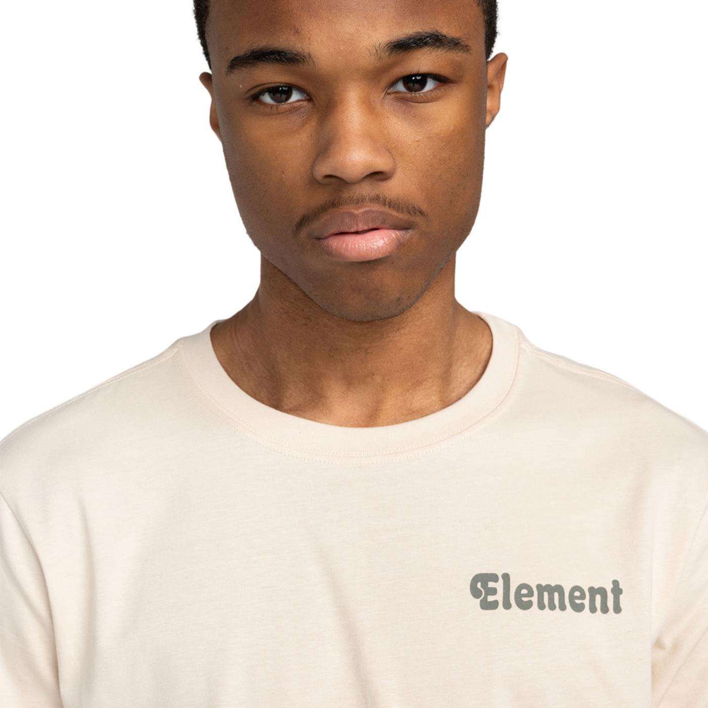 Element Post Nap T-Shirt Oat Milk - ELYZT00499-TEG0