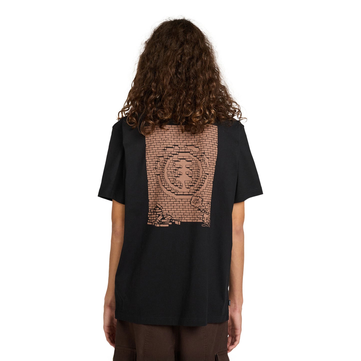 Element Job Done T-Shirt Flint Black - ELYZT00506-FBK