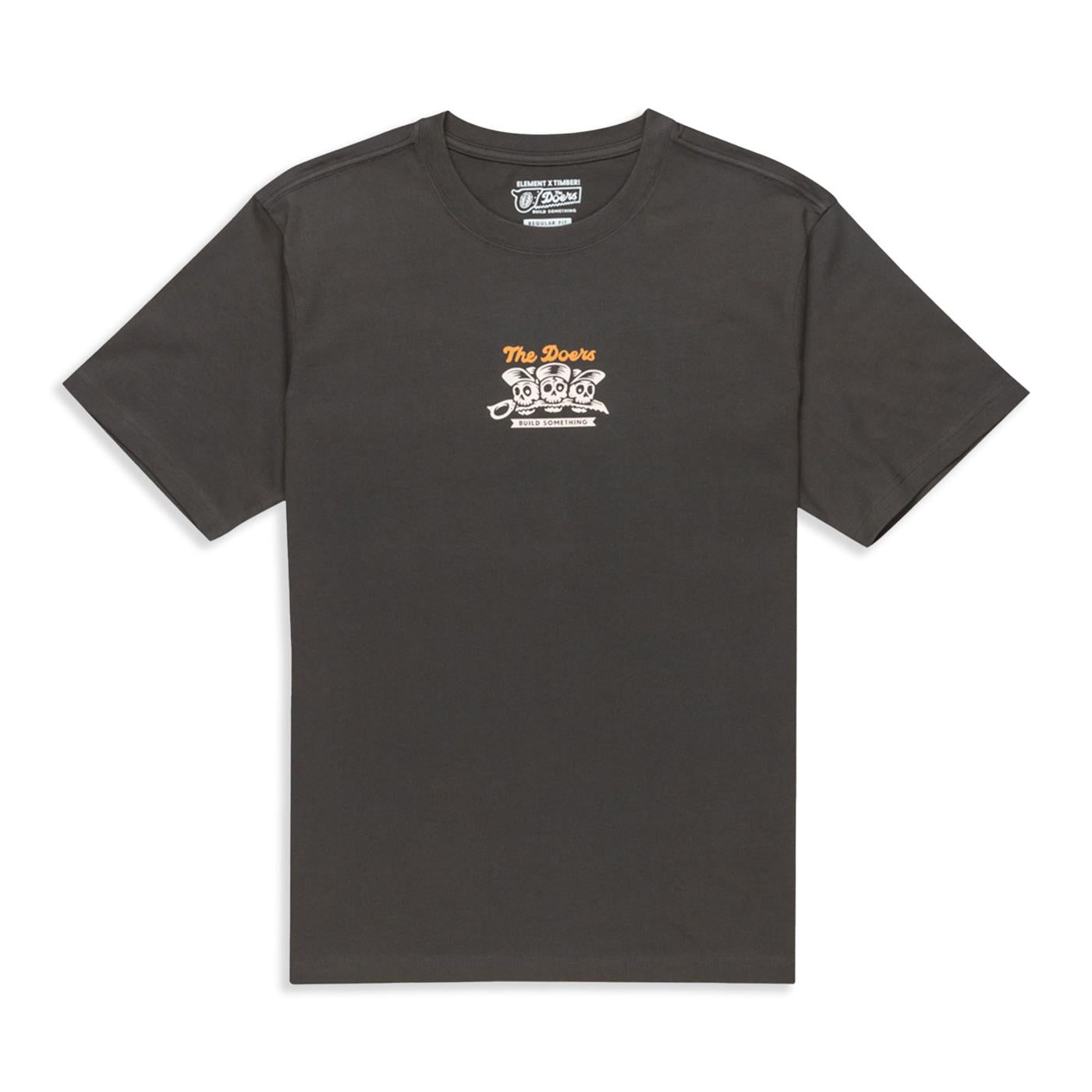 Element Timber Skeleton T-Shirt Off Black - ELYZT00517-KTA0