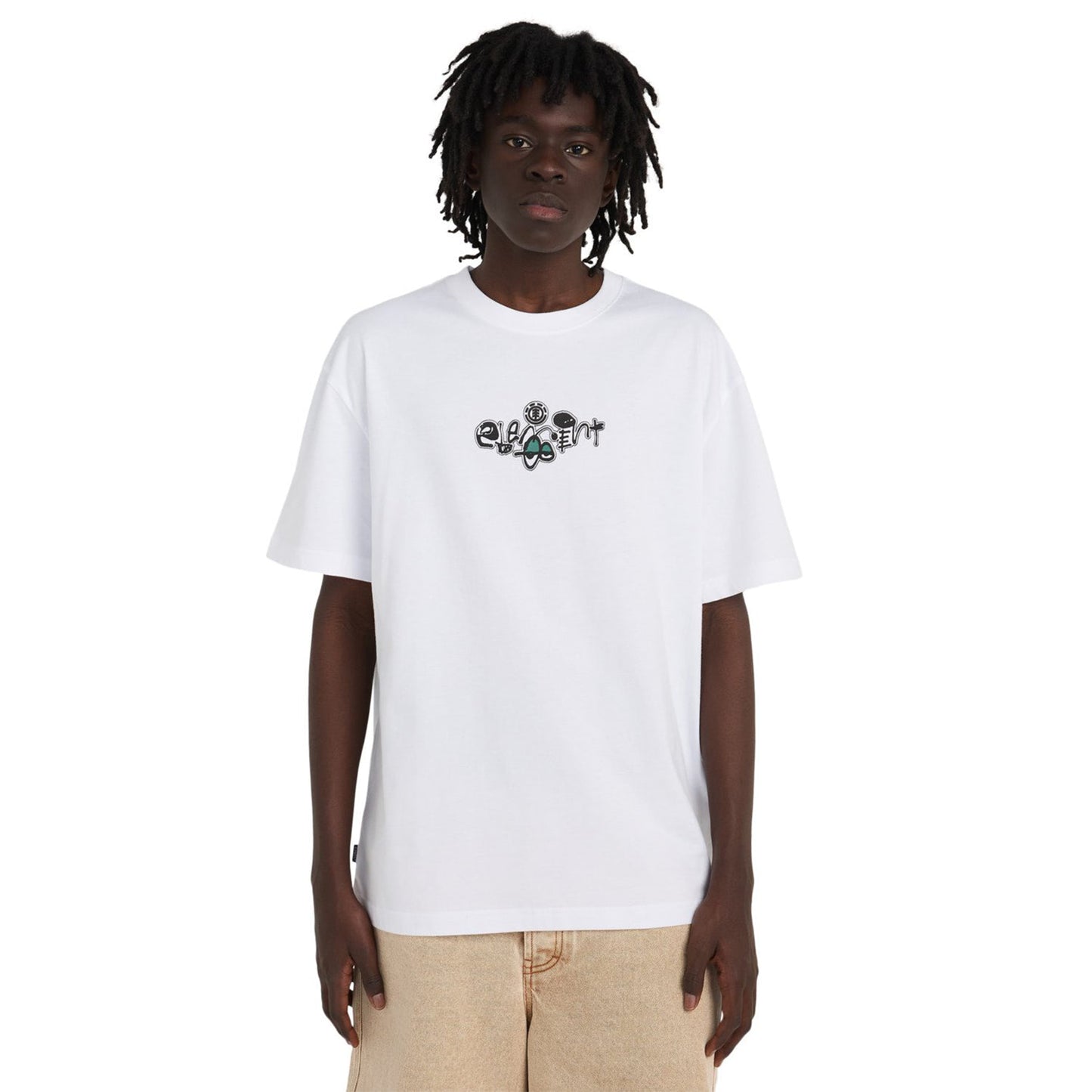 Element Sunday T-Shirt Optic White - ELYZT00651-WBB0
