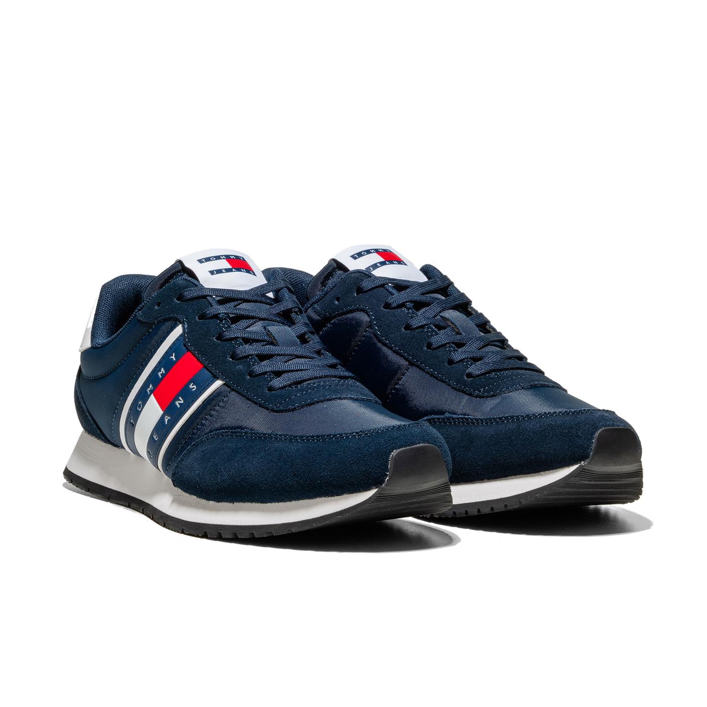 Tommy Jeans Runner Casual Essential Dark Night Navy - EM0EM01351C1G