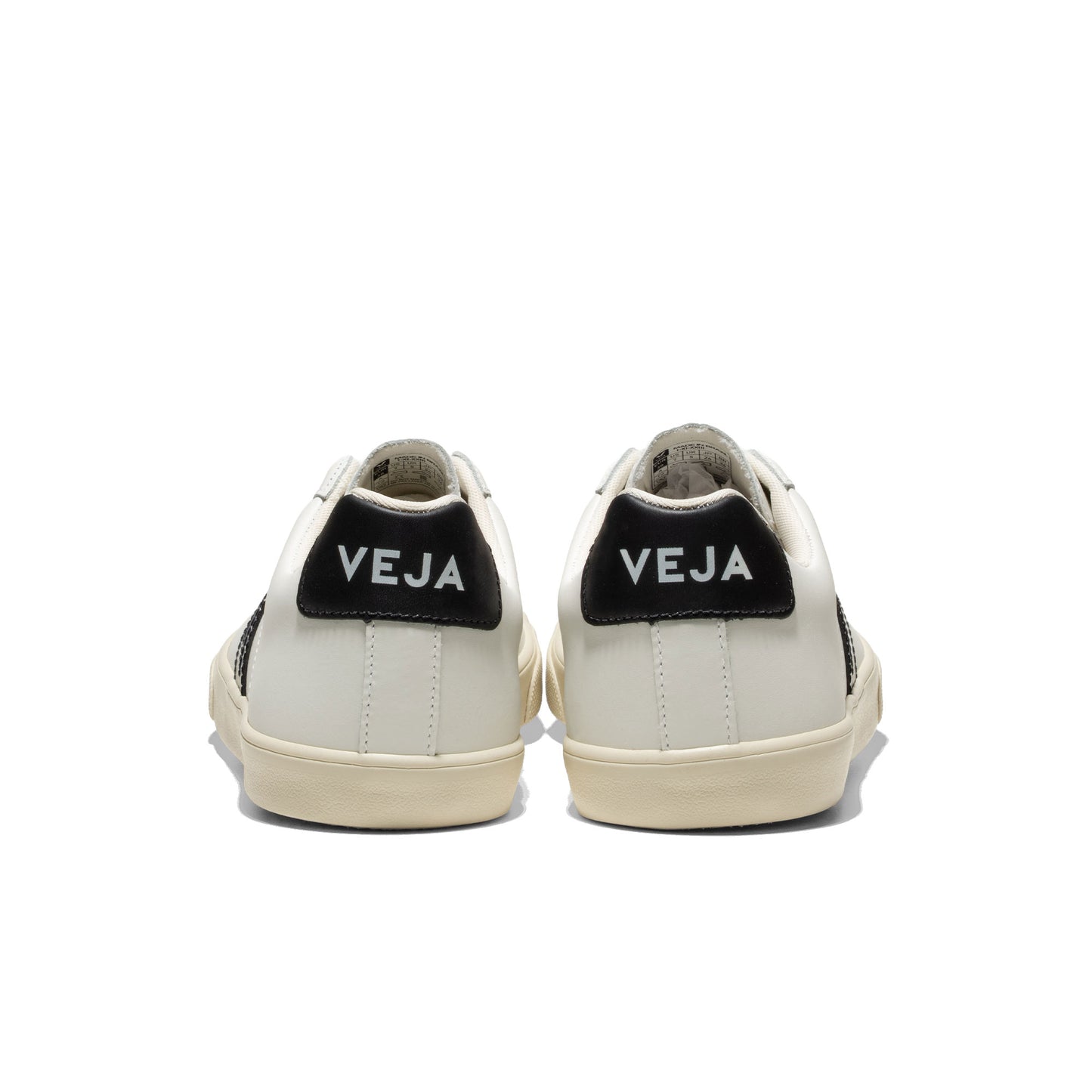 Veja Esplar Logo Leather White/Black - EO0200005